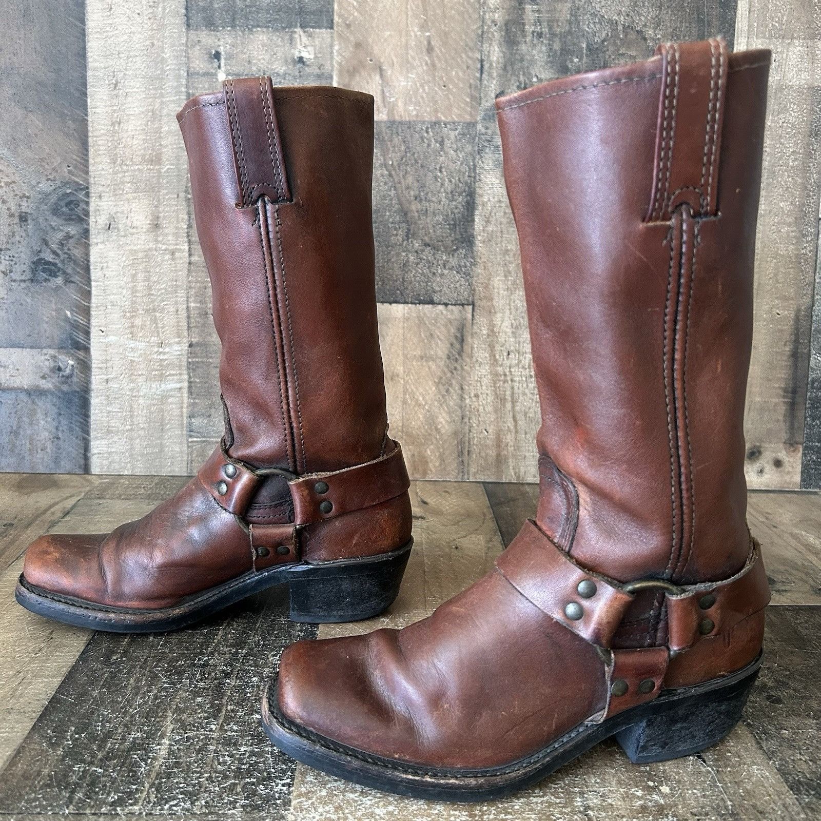 Frye Frye 150th Anniversary Buckle Harness Boots Womens 6 M Size US 6 / IT 36 - 11 Thumbnail