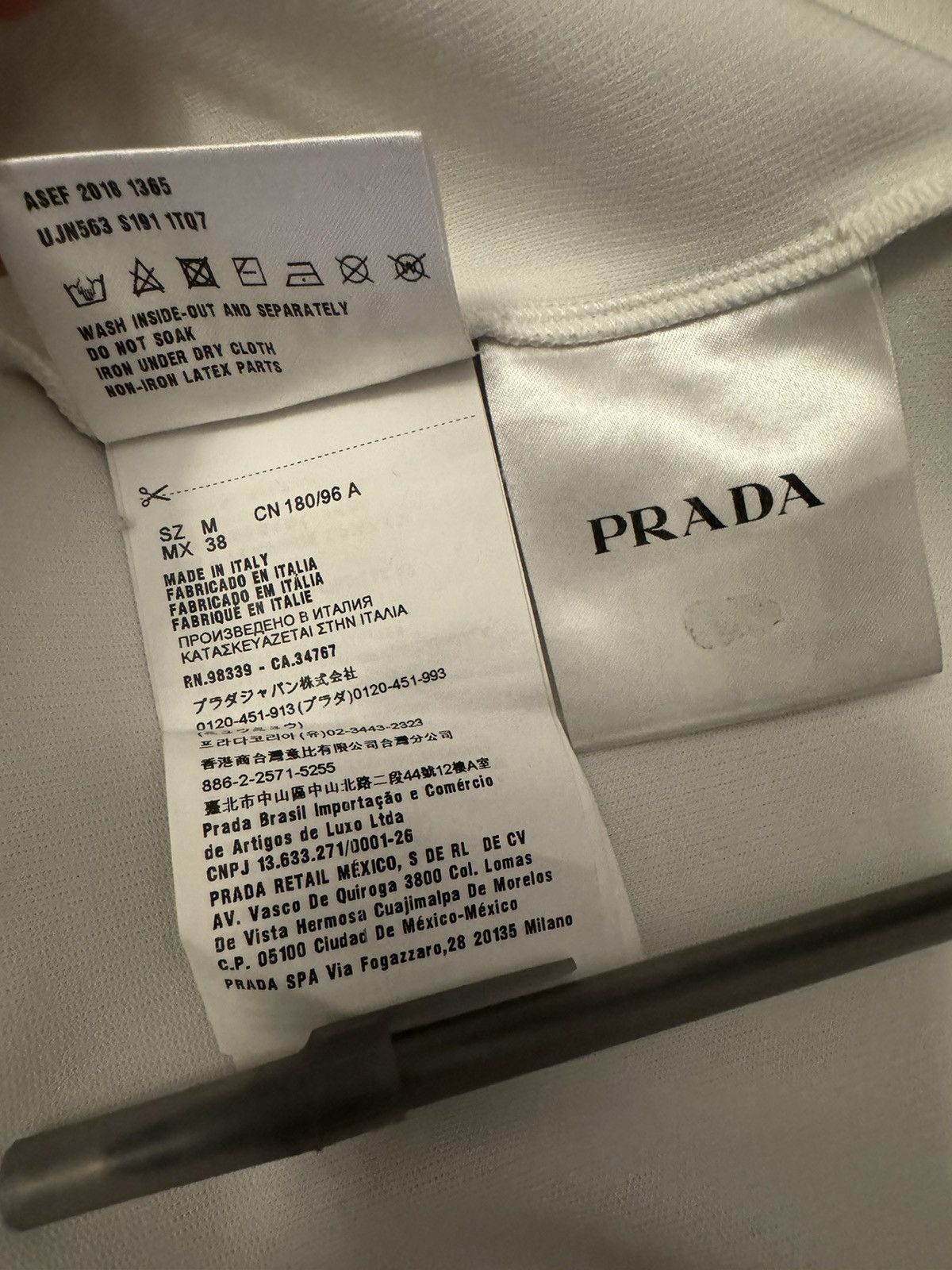 Prada SS18 Runway Prada Shirt Size M Size US M / EU 48-50 / 2 - 6 Thumbnail