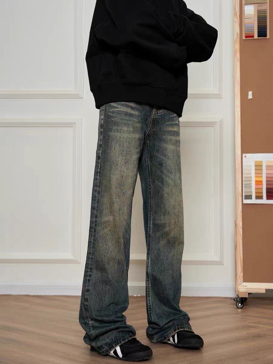 Japanese Brand × Jean Retro washed hip-hop micro trumpet jeans Size US 32 / EU 48 - 2 Thumbnail
