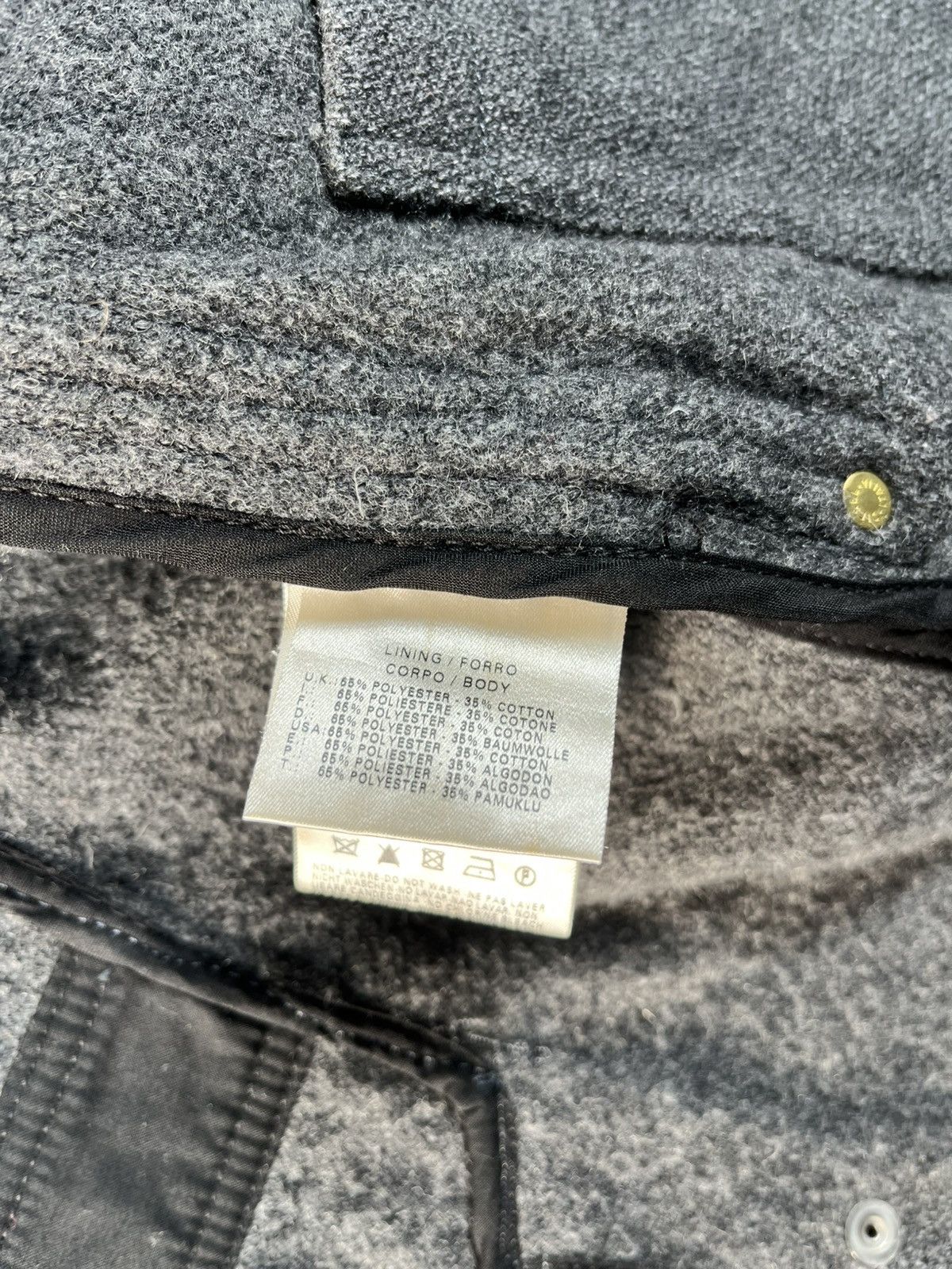 Diesel Diesel Wool Zip Jacket Minimal Distressed Fit M Size US M / EU 48-50 / 2 - 11 Thumbnail