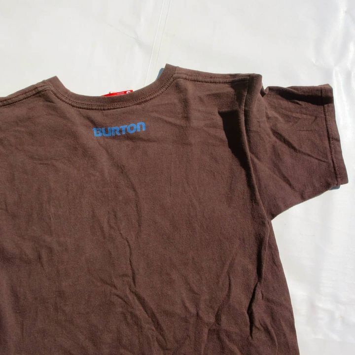 Burton Burton Brown T shirt tee In Very Good Condition Size US S / EU 44-46 / 1 - 3 Thumbnail