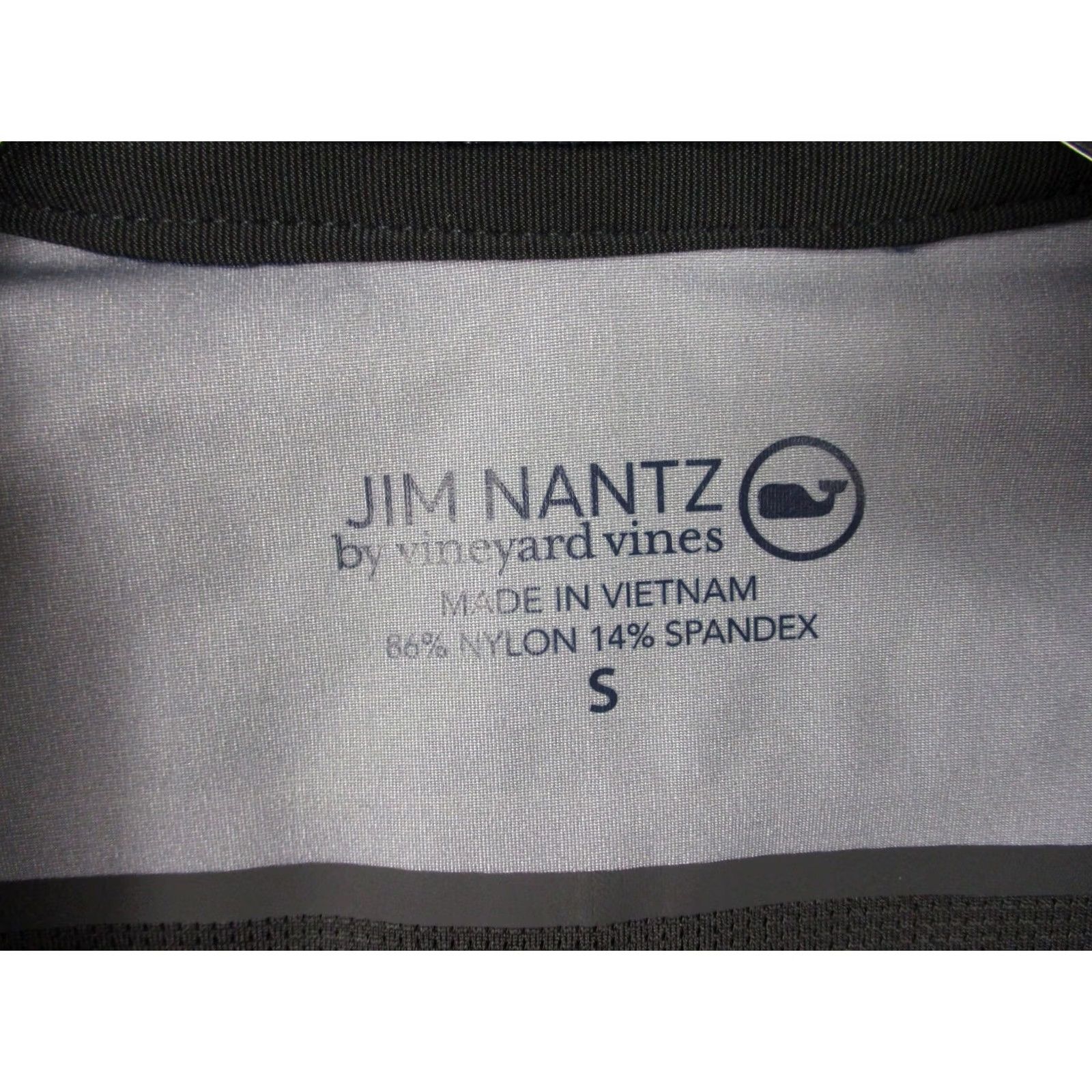 Vineyard Vines Vineyard Vines Jim Nantz by Vineyard Vines Mens Small Brenton Hotel Newport RI Blue Softshell Vest Zip Front Pockets Stand-Up Collar Golf Size US S / EU 44-46 / 1 - 5 Thumbnail