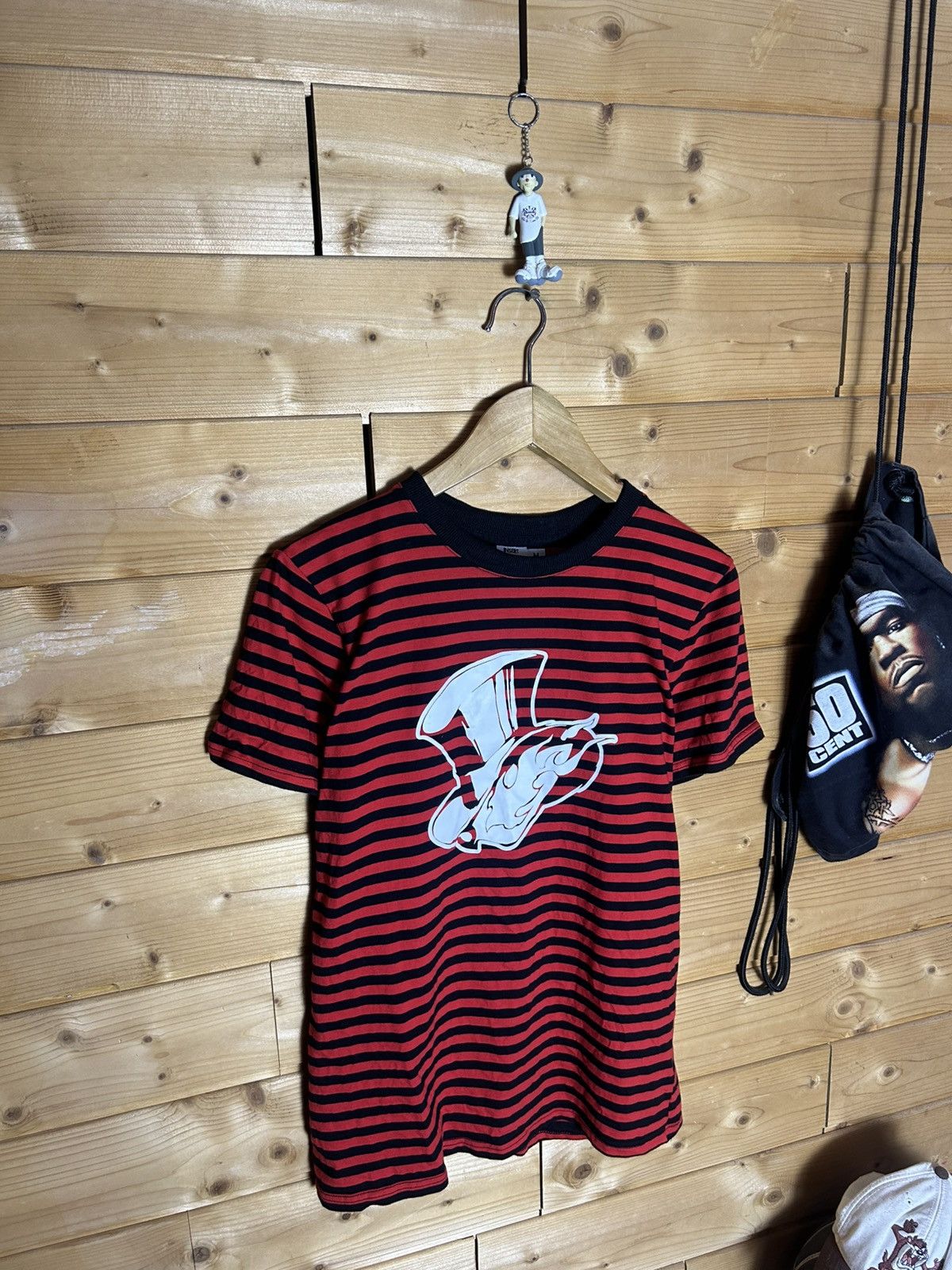 Japanese Brand Persona 5 sega video game striped t shirt Size US M / EU 48-50 / 2 - 3 Thumbnail