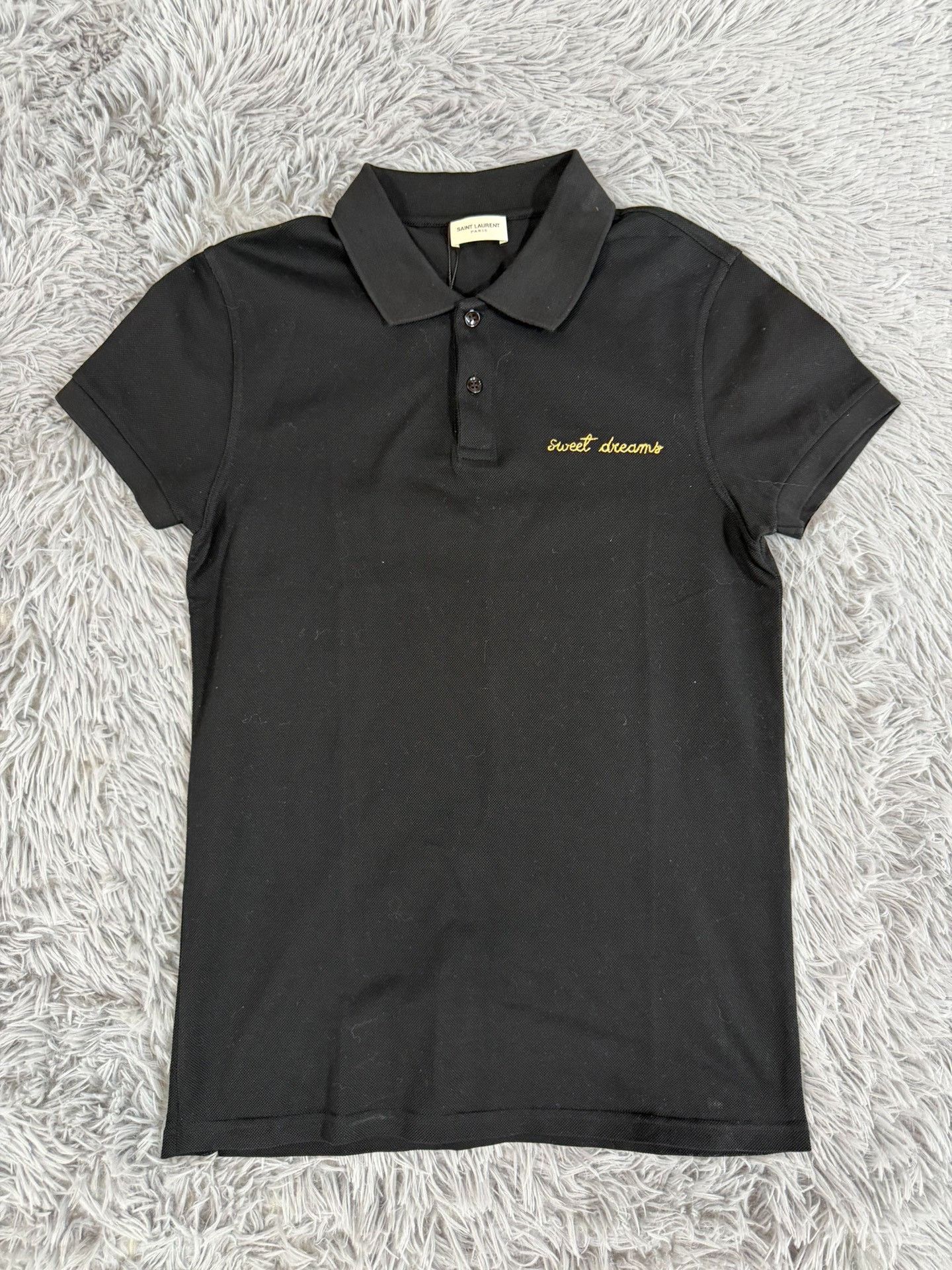 Saint Laurent Paris Saint Laurent Paris Black Polo xs Men Size US XS / EU 42 / 0 - 1 Thumbnail