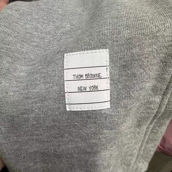 Thom Browne Thom Browne Gray knit joggers Size US 40 / EU 56 - 3 Thumbnail