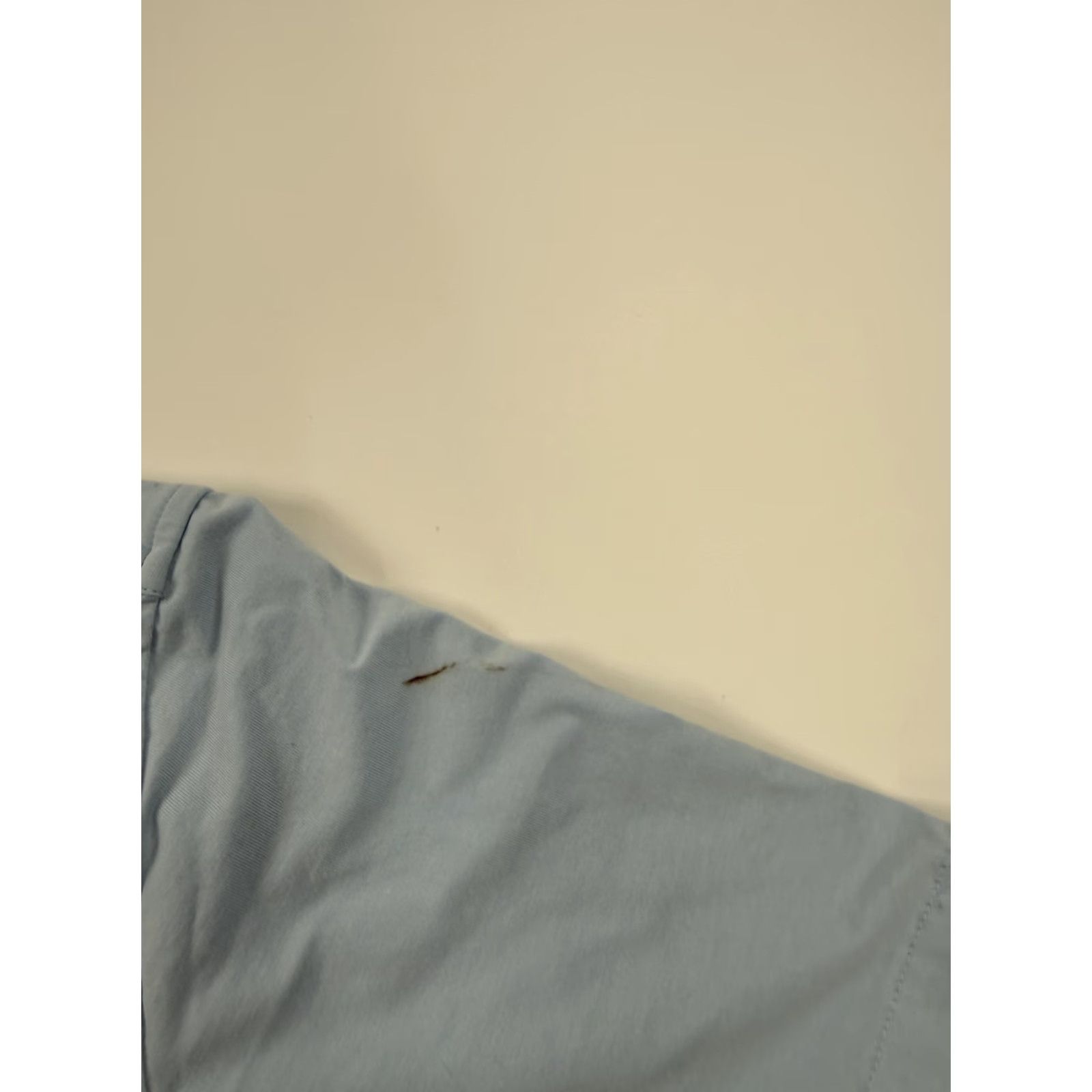 Vintage Buttercloth Shirt Mens Large Blue Short Sleeve Button Front Knit Stretch Casual Size US L / EU 52-54 / 3 - 4 Thumbnail