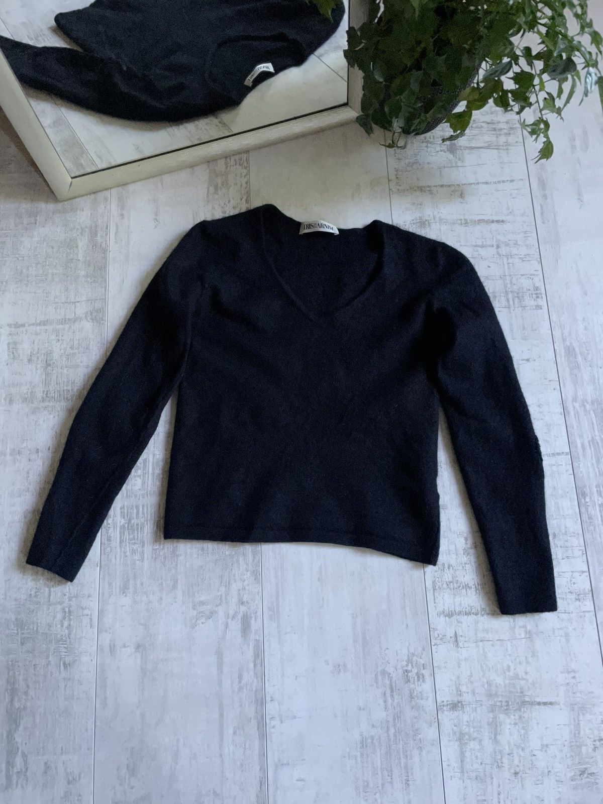 Iris von Arnim Irish Von Arnim Heart Sweater 100% Cashmere RARE Size M / US 6-8 / IT 42-44 - 3 Thumbnail