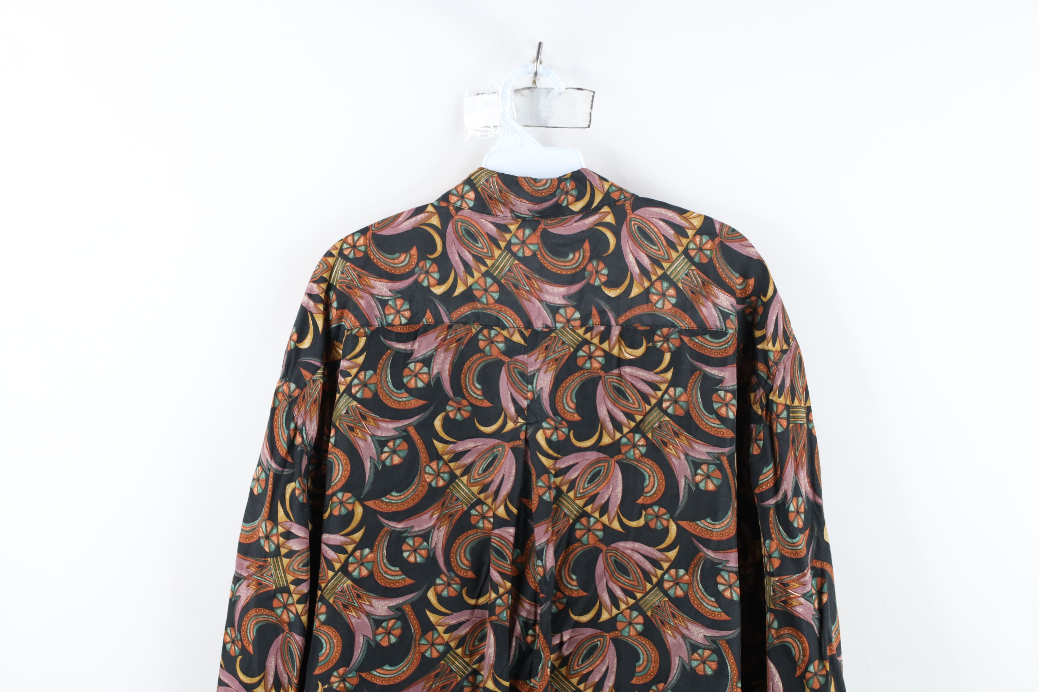 Vintage Vintage 90s Streetwear Baggy Fit Collared Button Shirt Size US L / EU 52-54 / 3 - 10 Thumbnail