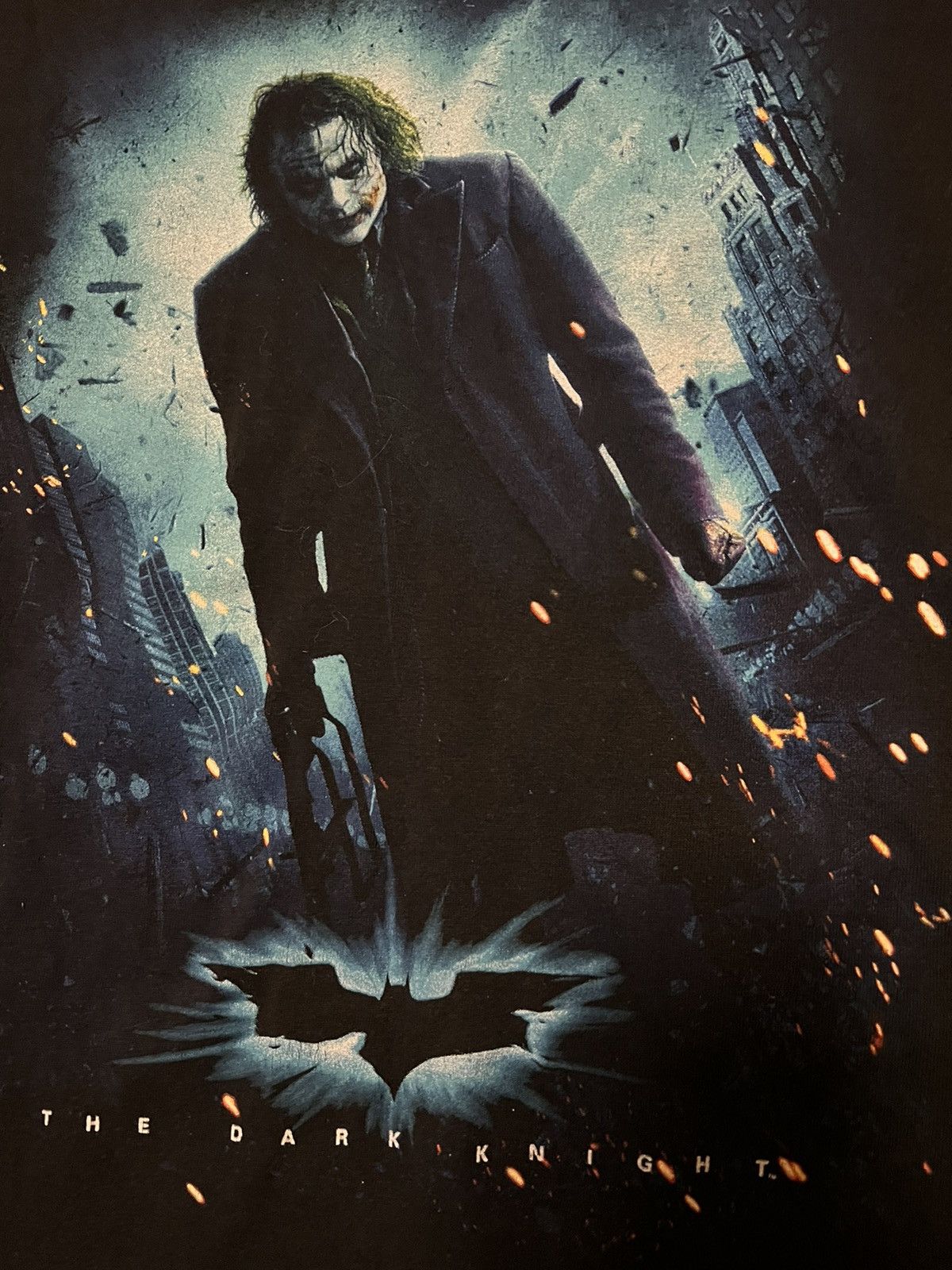 DC Comics × Vintage Vintage Dark Knight Joker Promo Shirt size Medium Size US M / EU 48-50 / 2 - 2 Thumbnail