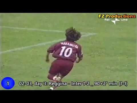 Asics Reggina Home 2002-03 Nakamura #10 Soccer Jersey Size US M / EU 48-50 / 2 - 13 Thumbnail