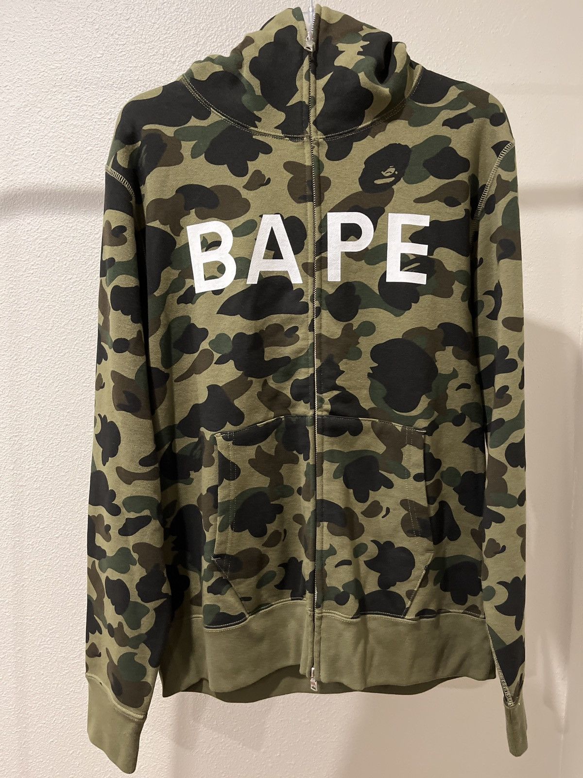 BAPE - 1st Camo Green Hoodie