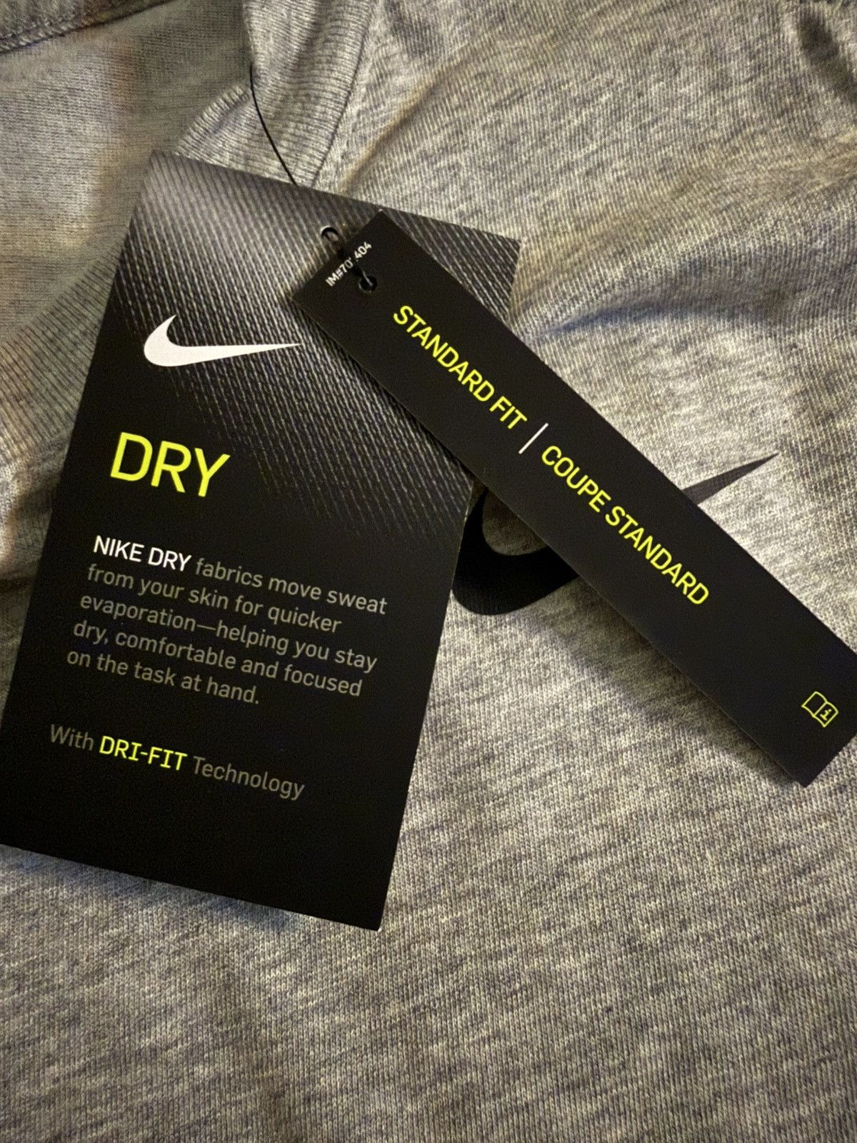Nike Nike Dri-Fit S/S Shirt Standard Fit NWT AR6029-063 Size US M / EU 48-50 / 2 - 5 Thumbnail