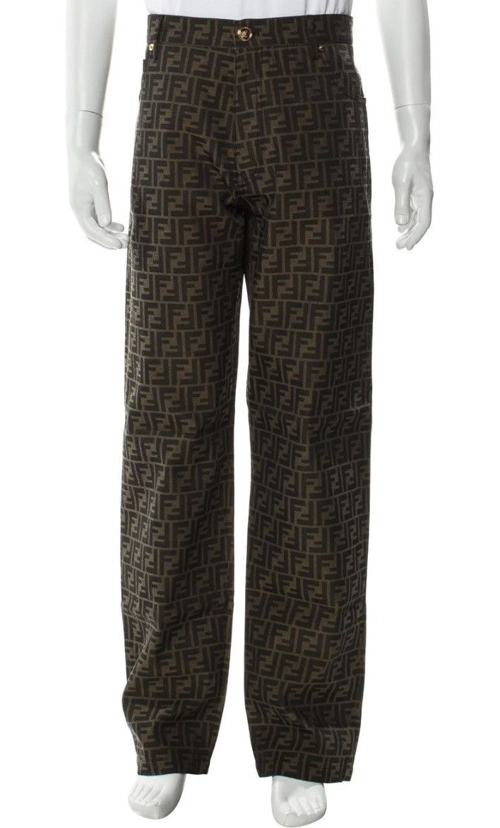 Fendi × Versace Fendi X Versace | FENDACE pants Limited Edition Size 54 men Size US 38 / EU 54 - 12 Thumbnail
