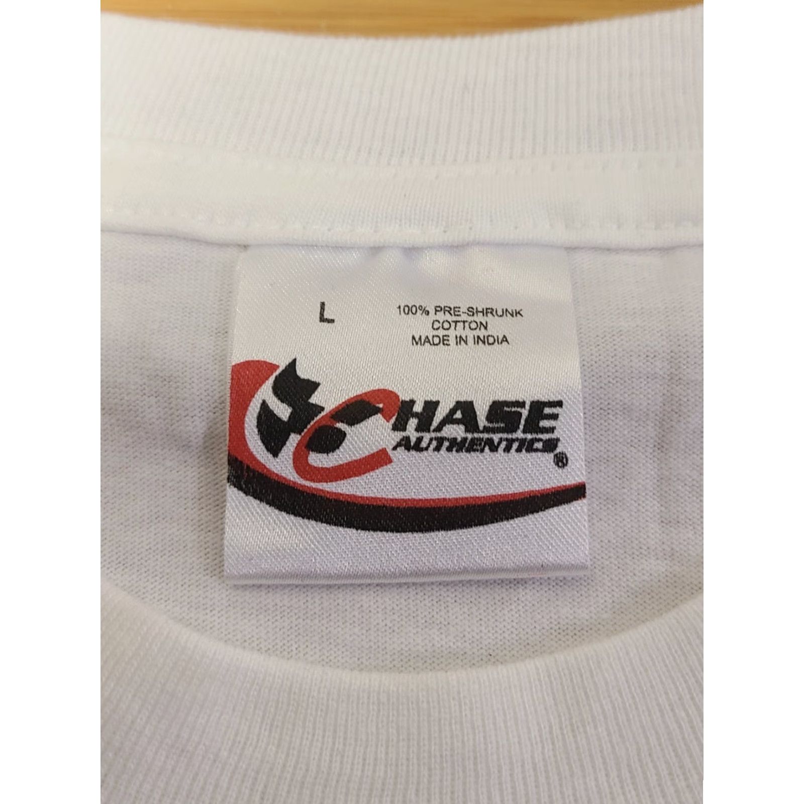 Chase Authentics Tony Stewart Chase Authentics Shirt Racing 2005 Brickyard Dream White L Men Short Sleeve Cotton Graphic Print 2000s Size US L / EU 52-54 / 3 - 3 Thumbnail