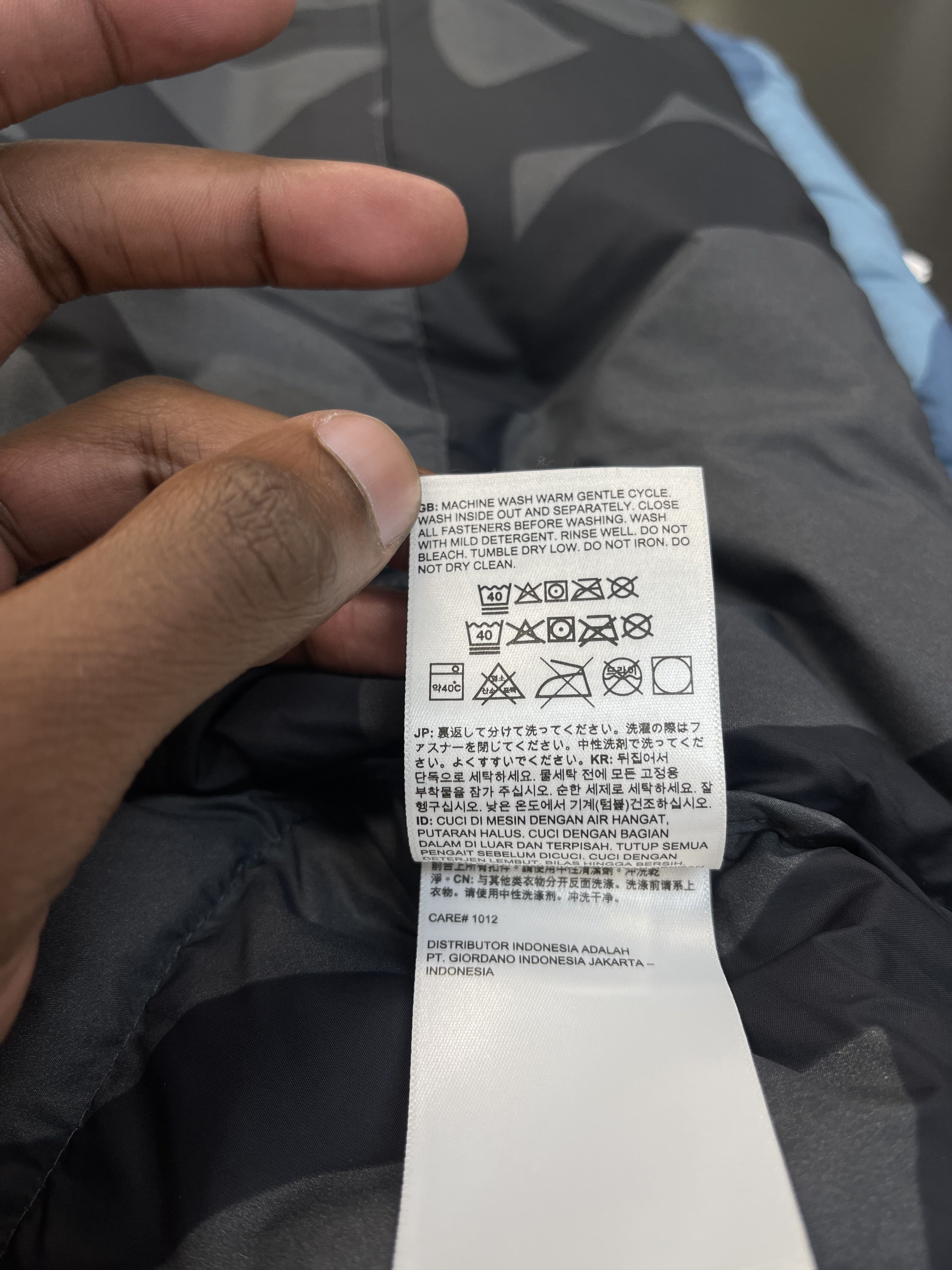 Kaws × The North Face KAWS x North Face Retro 96 Jacket Monterey Blue Nuptse Print Size US M / EU 48-50 / 2 - 9 Thumbnail