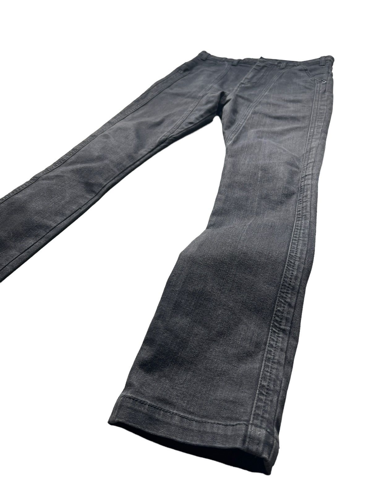 Japanese Brand Moonage Devilment 🇯🇵 Drop Crotch Skinny Jeans Size US 30 / EU 46 - 8 Thumbnail