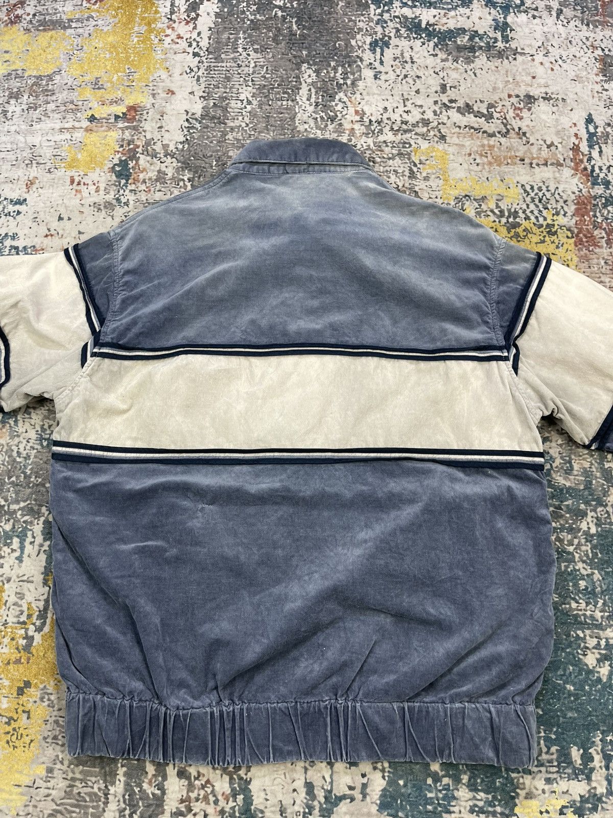 N.Hollywood Corduroy Swing Top Striped Jacket