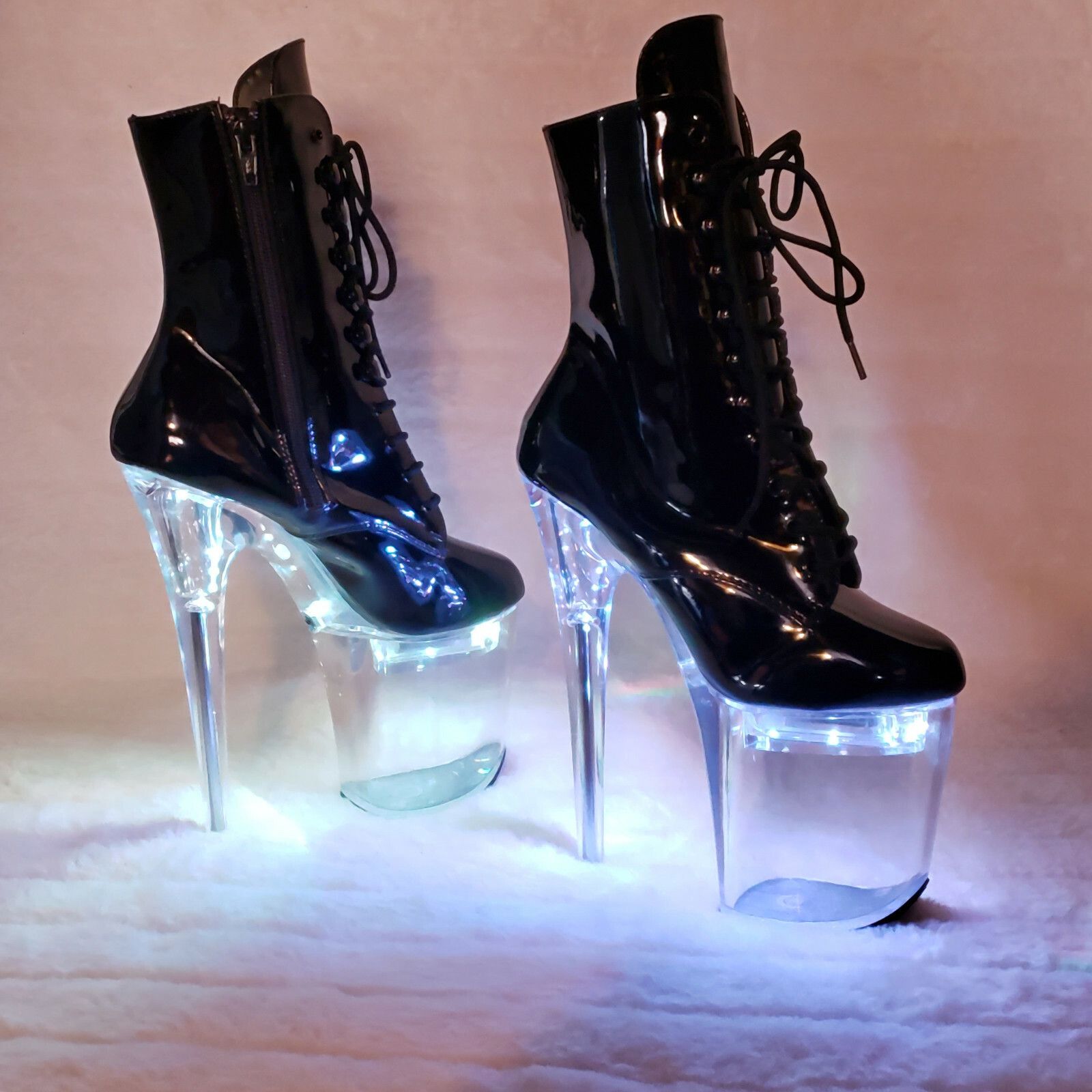 Other Flashdance 1020 Multi LColor Platform Ankle Boots 8" High H Size US 6 / IT 36 - 4 Thumbnail
