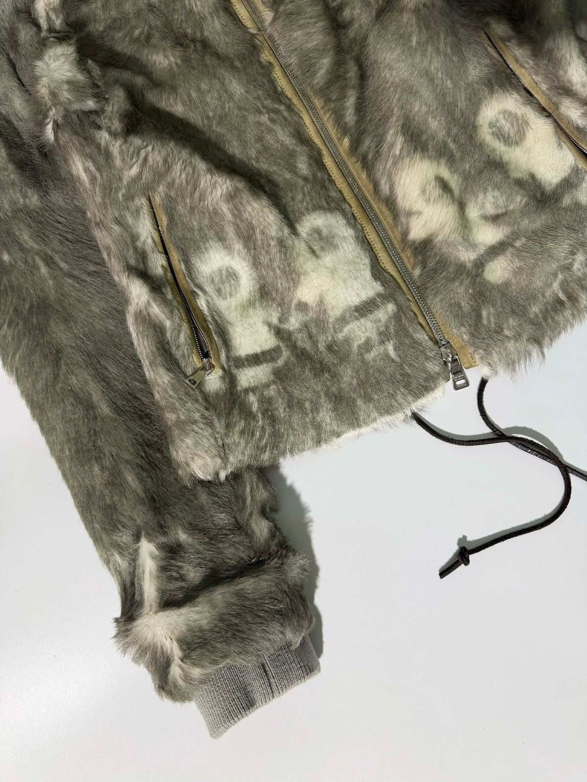 Prada Prada A/W2001 Inuit Dyed Goat Fur Zip Hoodie Size M / US 6-8 / IT 42-44 - 5 Thumbnail