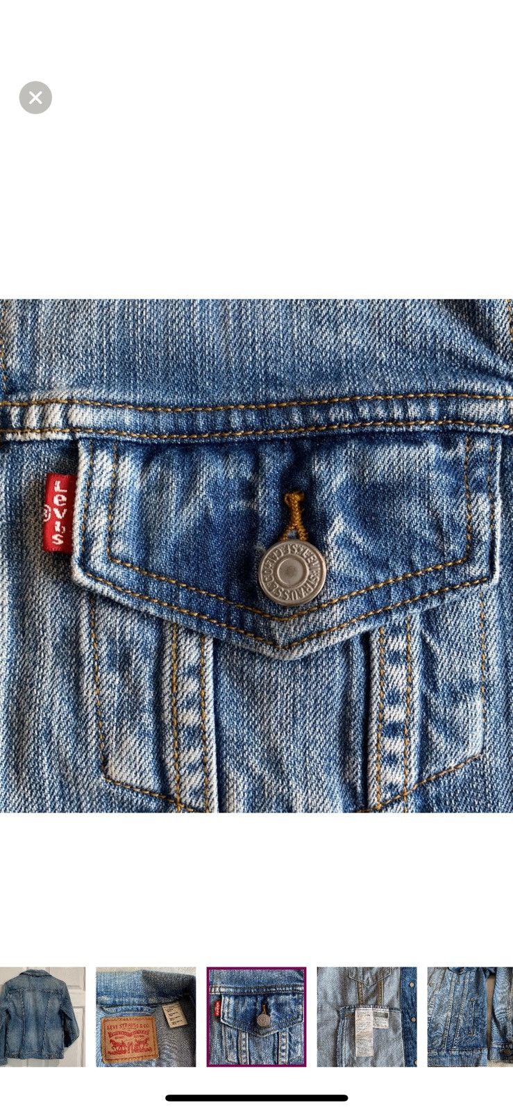 Levi's Levi Jean jacket Size S / US 4 / IT 40 - 4 Thumbnail