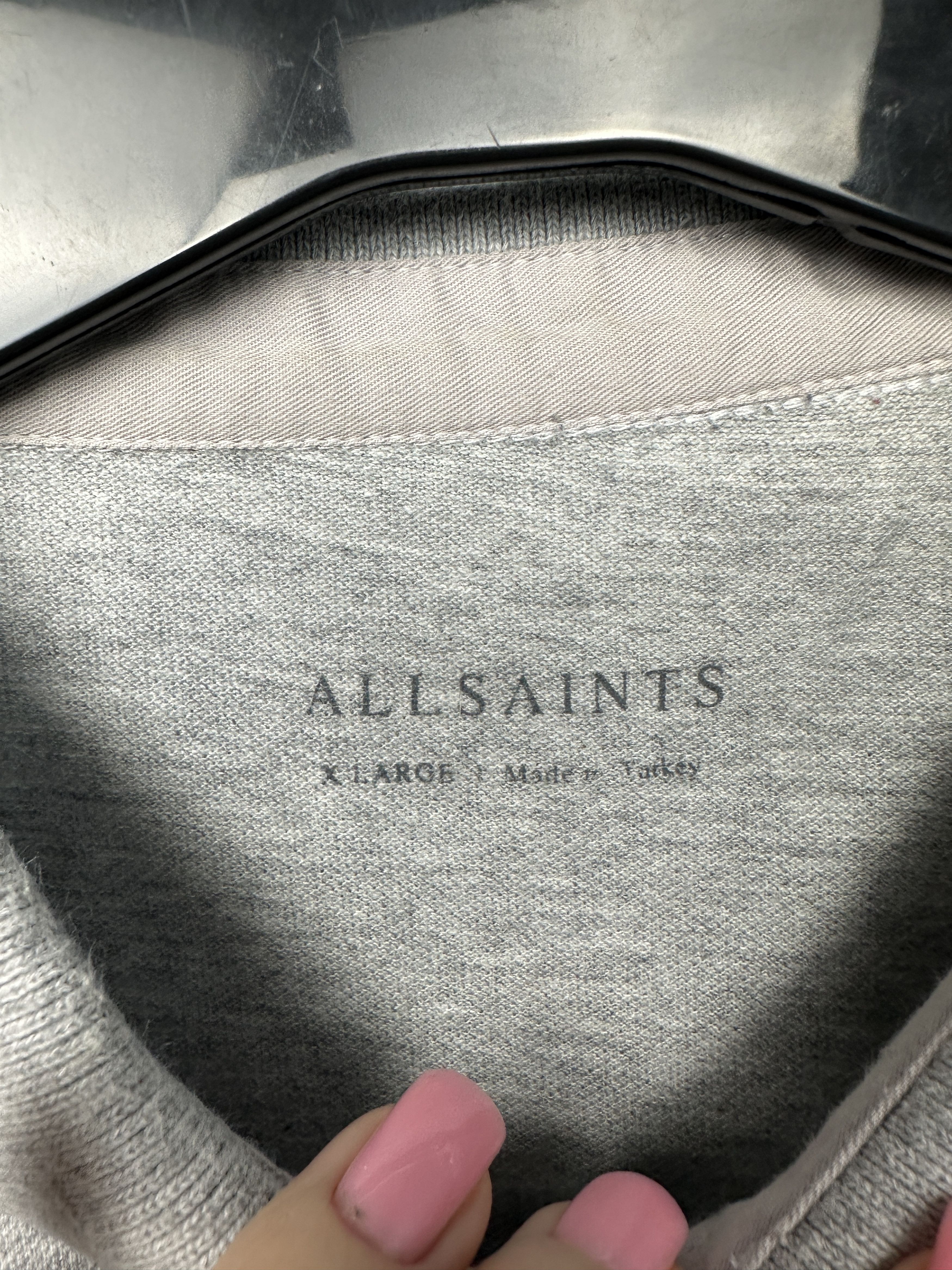 Allsaints Allsaints Mens Reform Long Sleeve Polo Shirt Size US XL / EU 56 / 4 - 4 Thumbnail