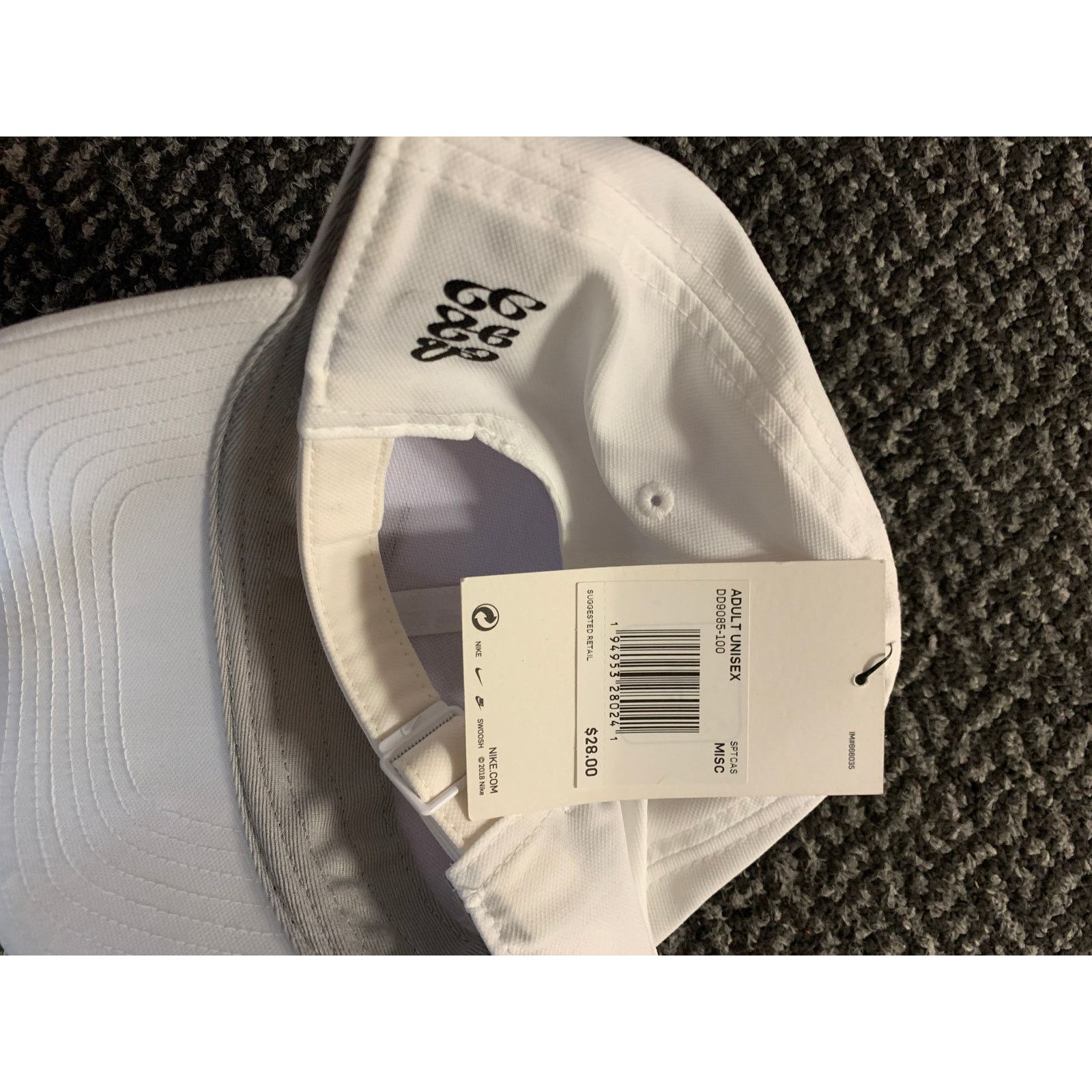 Nike Nike x Drake Certified Lover Boy White Hat NEW SHIPS NOW Size ONE SIZE - 2 Thumbnail