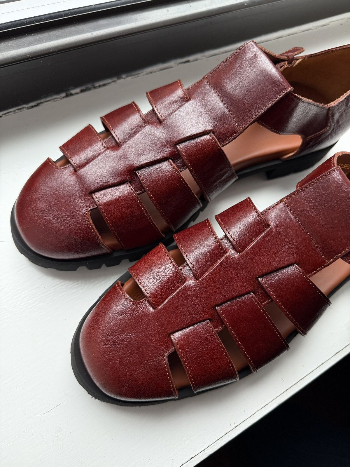 NEW SS24 Leather Fisherman Sandal