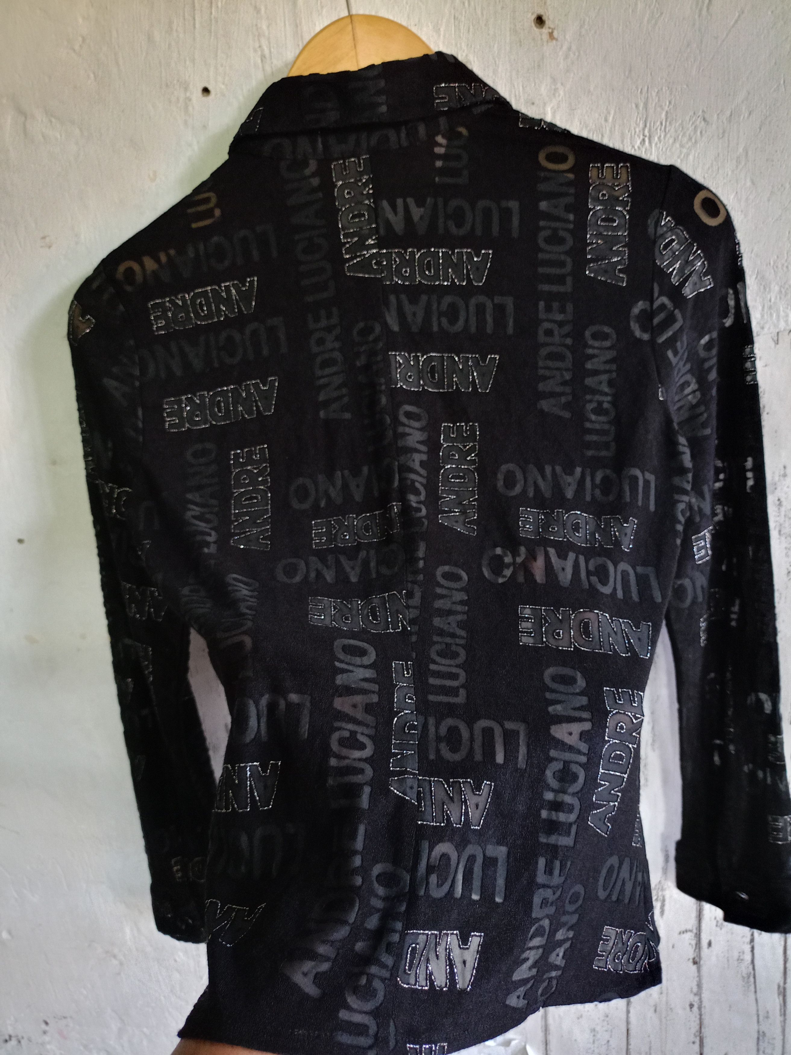 Andreluciano Rare Andreluciano Monogram button shirts Size XS / US 0-2 / IT 36-38 - 4 Thumbnail