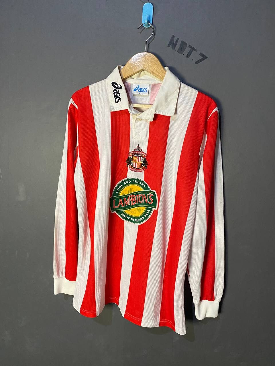 Asics Sunderland home 1997 Size US M / EU 48-50 / 2 - 3 Thumbnail