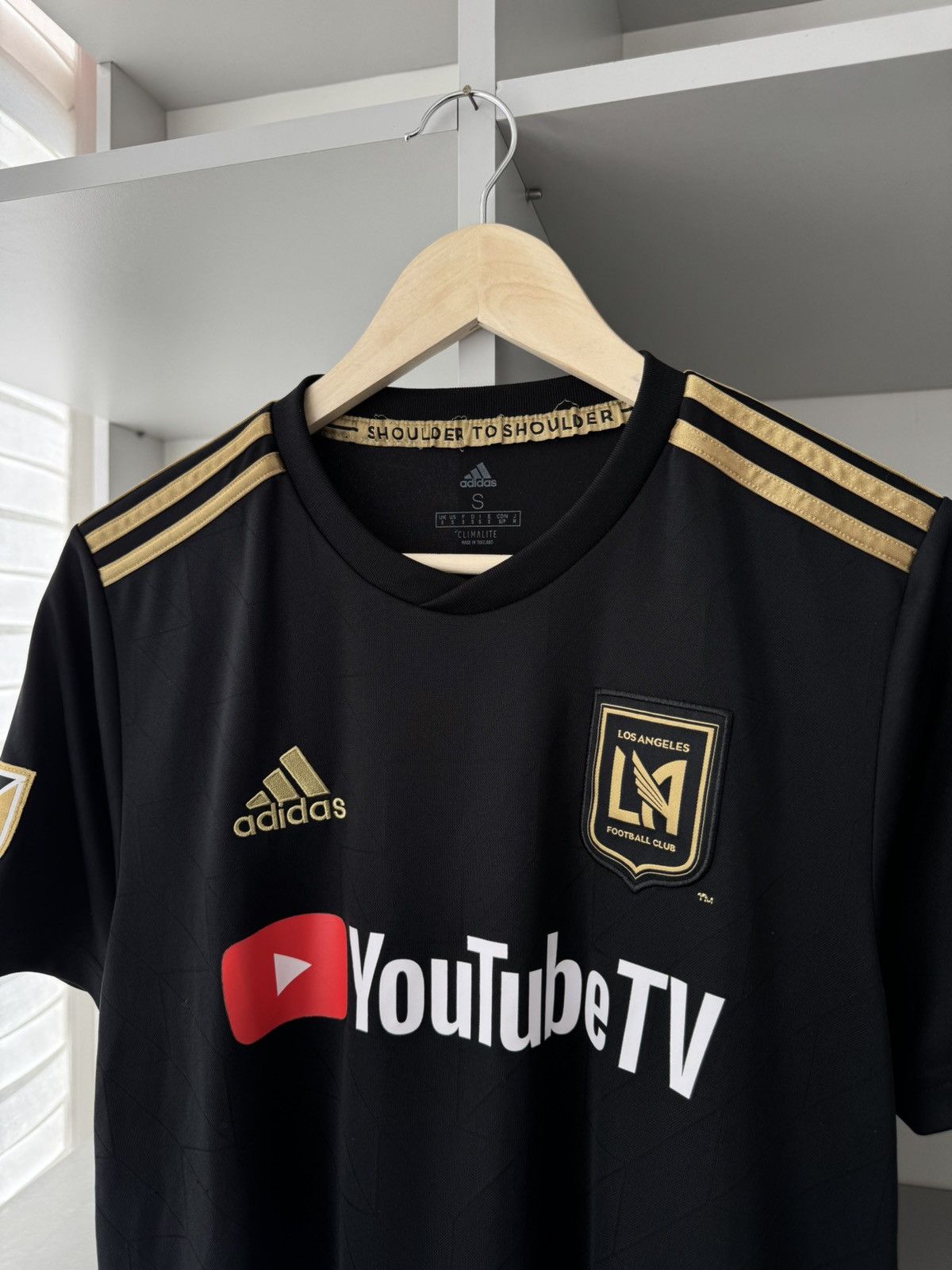Adidas Adidas LAFC Los Angeles 2019 2020 Youtube Home Jersey DY0313 Size US S / EU 44-46 / 1 - 4 Thumbnail