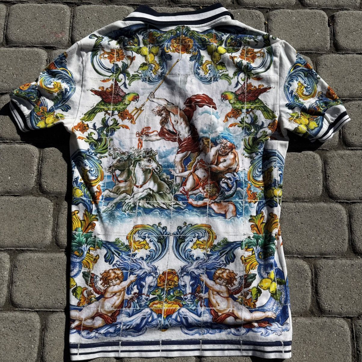 Dolce & Gabbana 2015 Dolce & Gabanna Poseidon Polo Size US S / EU 44-46 / 1 - 3 Thumbnail