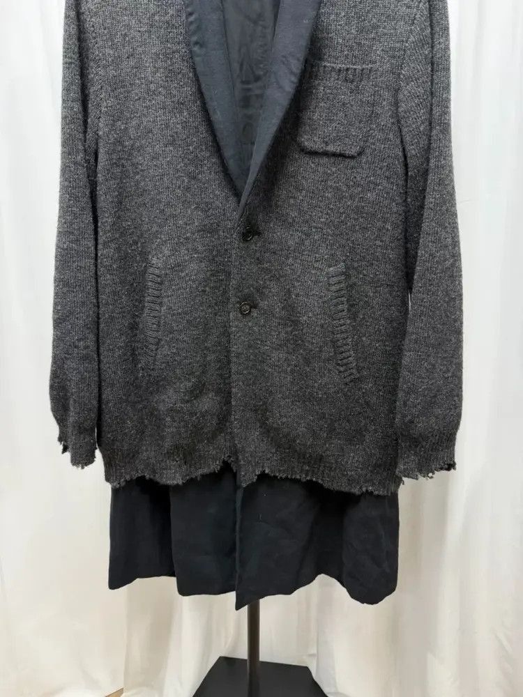 Sz 3 Undercover 17AW distressed Two-layers jacket-2505