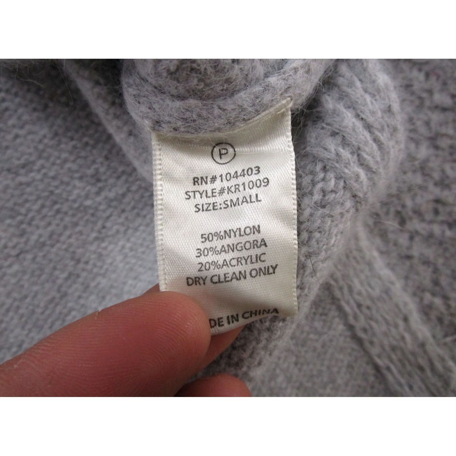Vintage VINTAGE JOA Sweater Shirt Women Gray Angora Knit Pullover Size S Winter Fall Pullover Mens Womens Boys Girls Size S / US 4 / IT 40 - 3 Thumbnail
