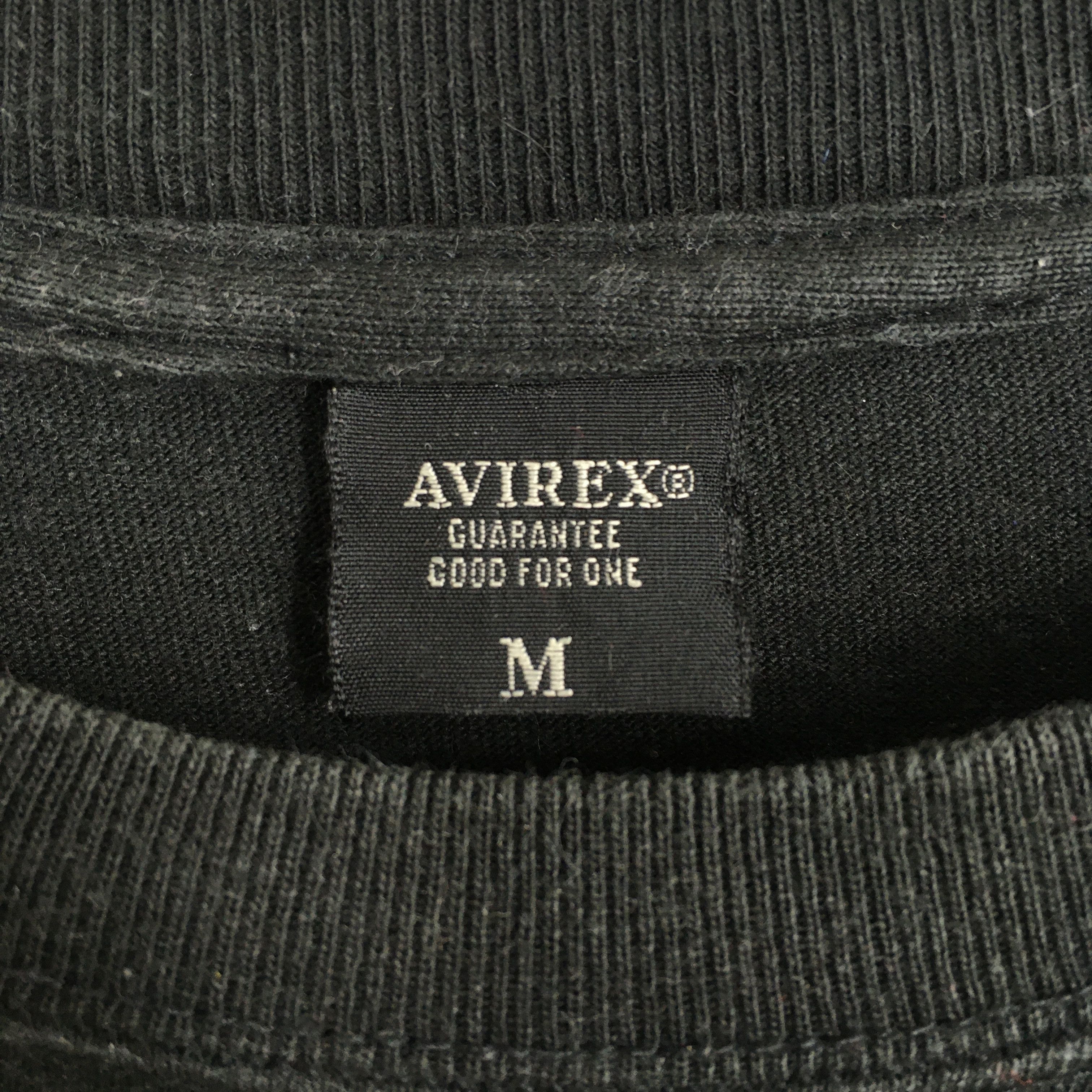 Avirex Vintage Avirex Air Field Usaf Air Force Black T shirt Medium Size US M / EU 48-50 / 2 - 5 Thumbnail