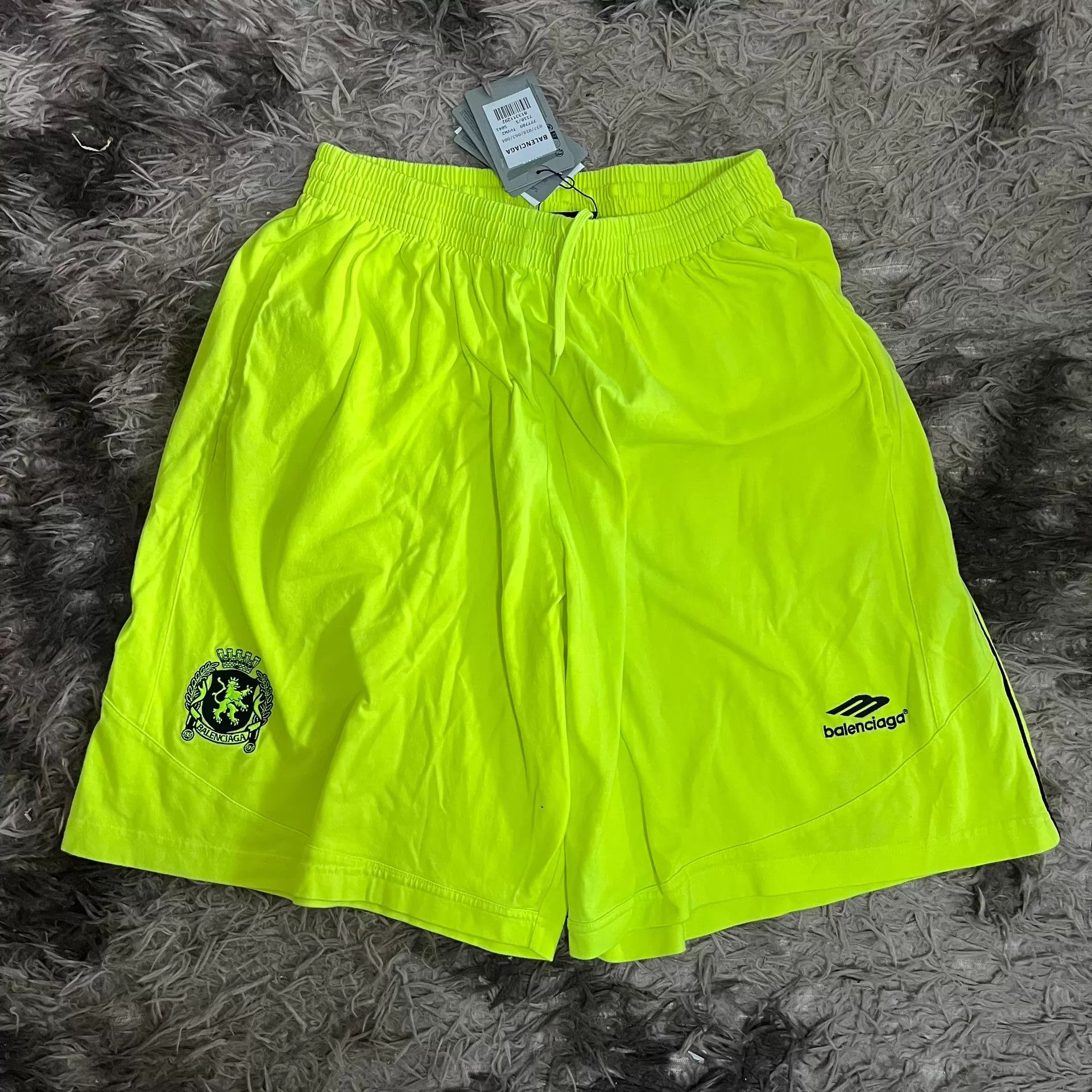 Balenciaga Balenciaga 24ss MU 3B Sports Embroidered Logo Shorts Size US 29 - 1 Thumbnail
