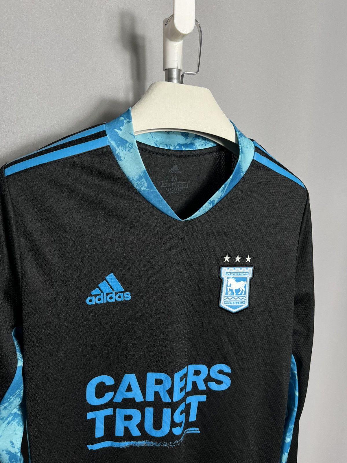 Adidas 2020 2021 Ipswich Town Goalkeeper Shirt Long Sleeve Jersey Size US M / EU 48-50 / 2 - 2 Thumbnail
