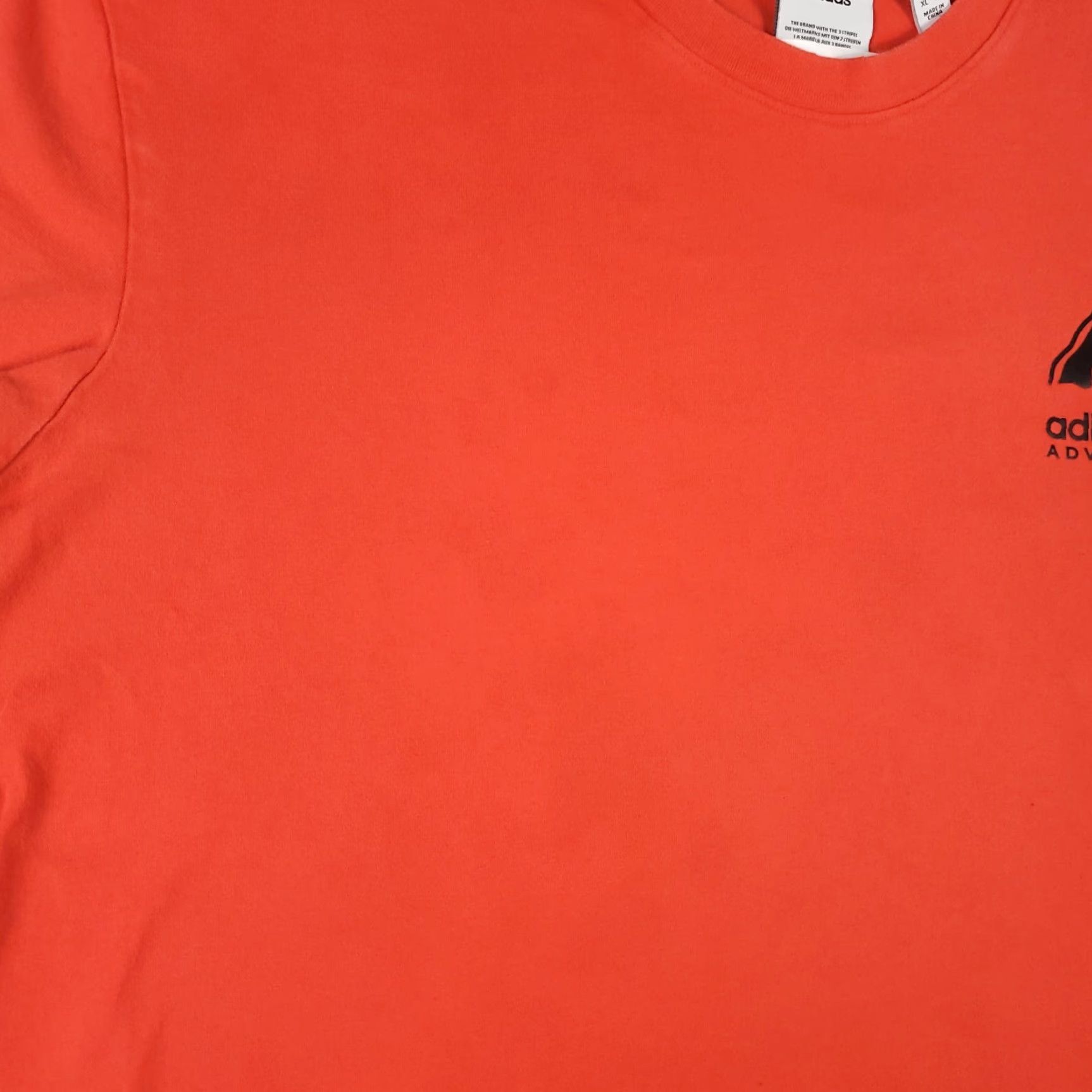 Adidas Adidas T Shirt Mens XL Orange Logo Short Sleeve Crew Neck Cotton Blend Casual Sports Classic Unisex Adults Mens XL Orange Logo Tee Size US XL / EU 56 / 4 - 4 Thumbnail