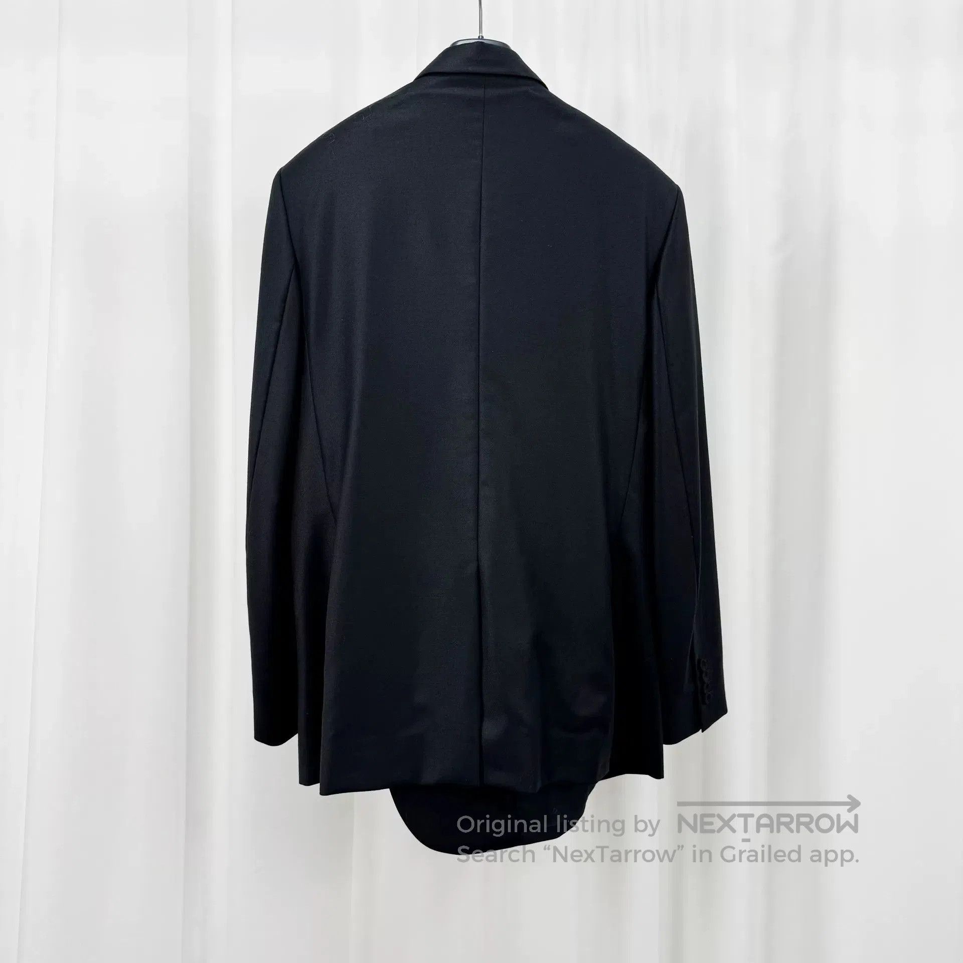 Dior Dior Black Wool Chain Blazer Coat. Size US XXL / EU 58 / 5 - 2 Thumbnail