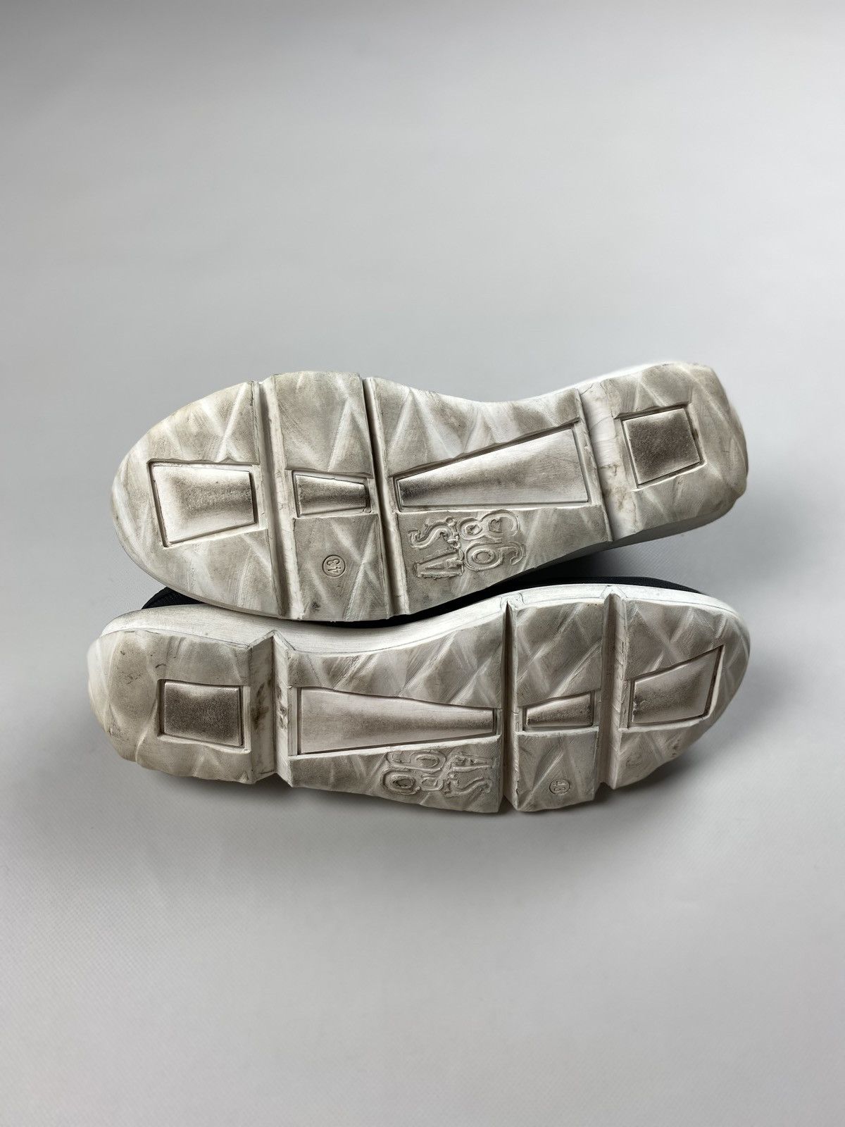 A.S.98 AS 98 Airstep avant-garde leather low top sneakers shoes Size US 10 / EU 43 - 17 Thumbnail