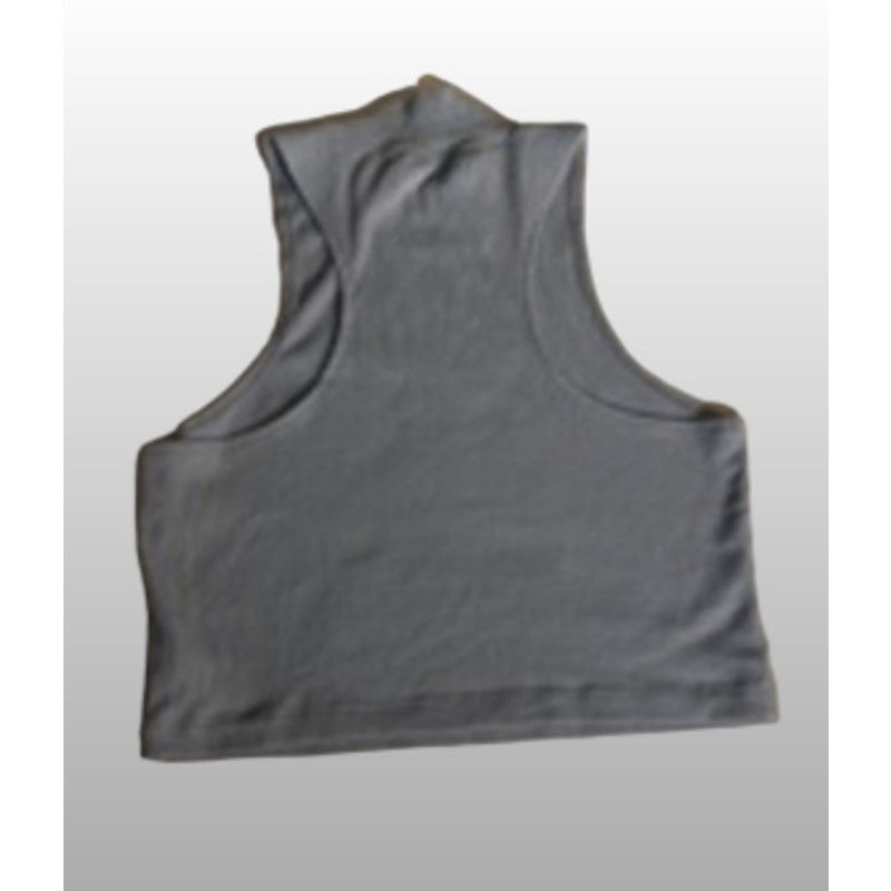 Aeropostale Aeropostale Ribbed Mock Neck Lavender Crop Tank Top Size L Size L / US 10 / IT 46 - 9 Thumbnail