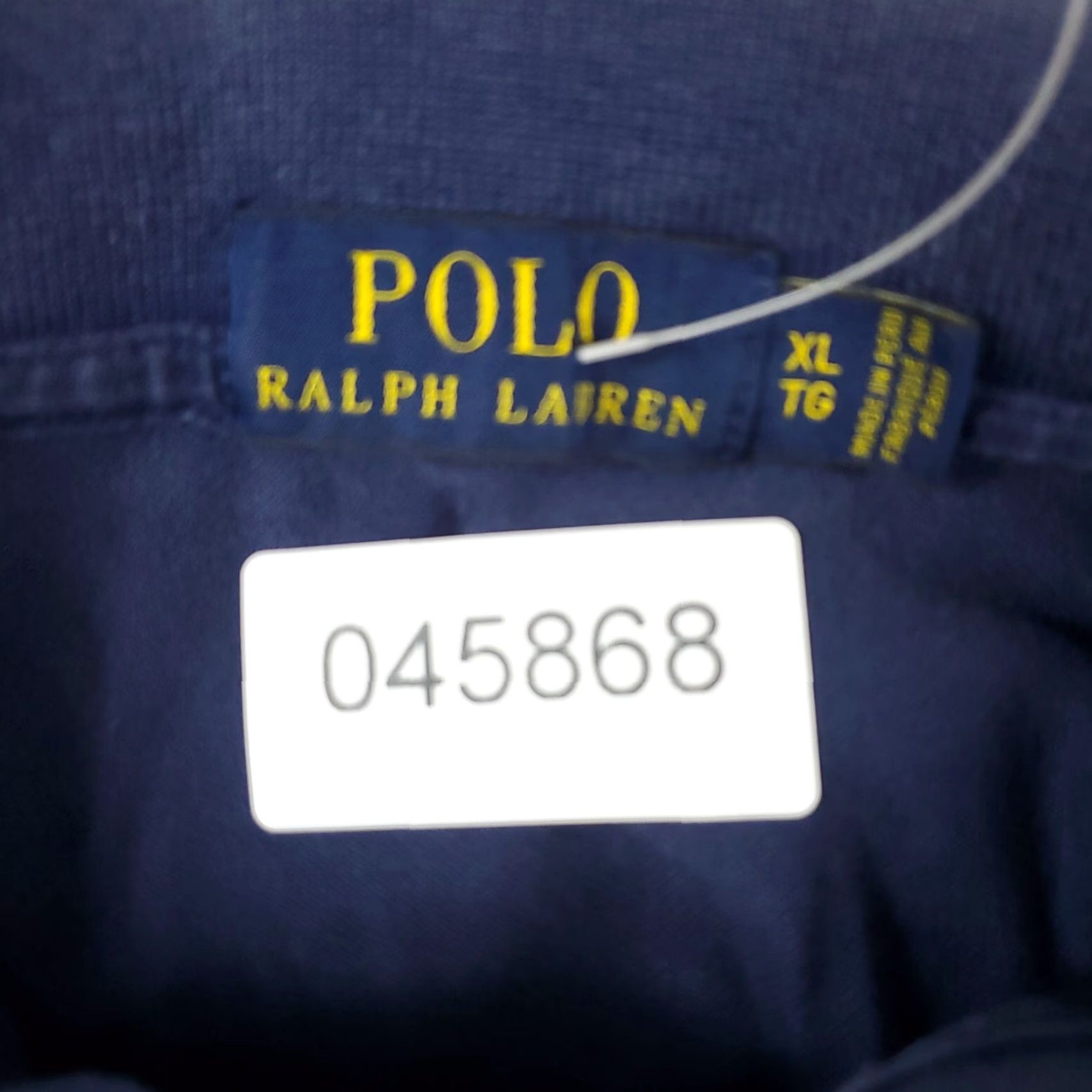 Ralph Lauren VINTAGE Ralph Lauren Polo Shirt Mens XL Blue Cotton Casual Short Sleeve Business & Casual Size US XL / EU 56 / 4 - 8 Thumbnail