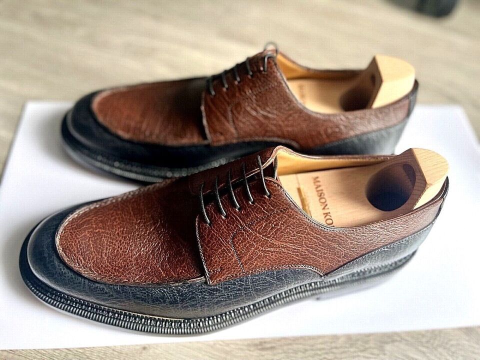 Enzo Bonafe Maison Koly X Bonafe Serengeti Kudu brown dark grey Size US 11.5 / EU 44-45 - 6 Thumbnail