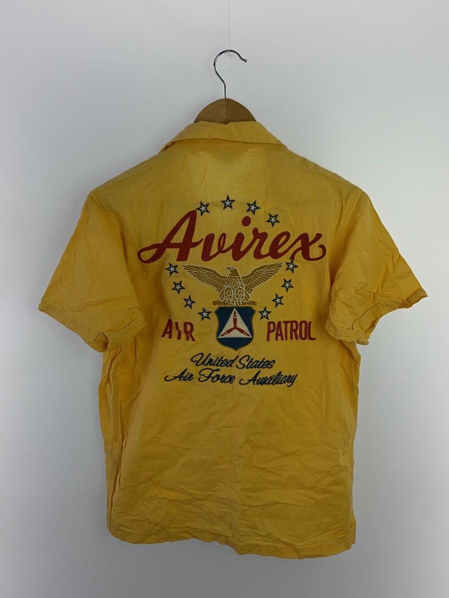 Avirex Avirex Linen Short-Sleeved Shirt Yellow Size US M / EU 48-50 / 2 - 2 Thumbnail