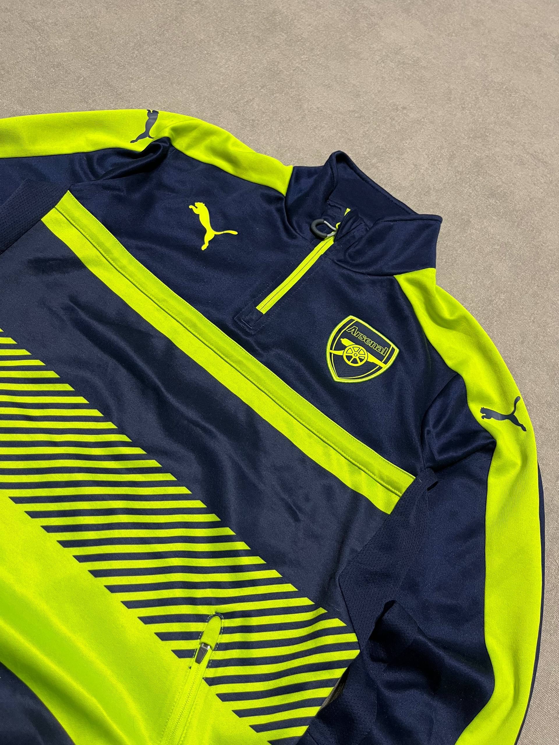 Puma Puma Arsenal 16/17 Training Jacket 1/4 Track Top Jersey Sz S Size US S / EU 44-46 / 1 - 4 Thumbnail