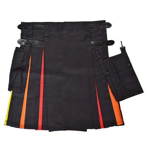 Other Scottish Utility Hybrid Kilt Rainbow Size US 36 / EU 52 - 7 Thumbnail