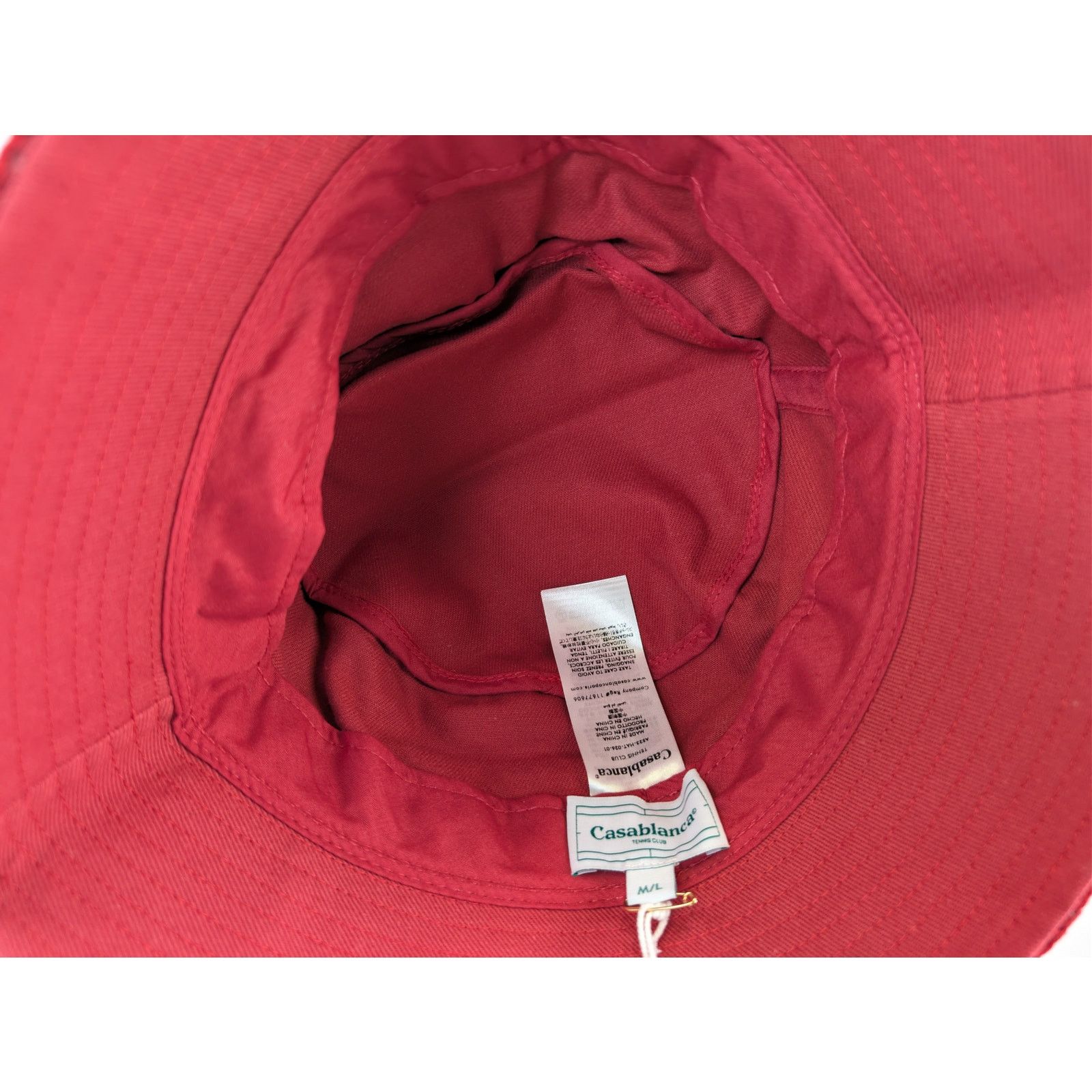 Casablanca o1rshd1 Size: M-L / Shell Striped Crochet Cap / Hat in Multi Size ONE SIZE - 12 Thumbnail
