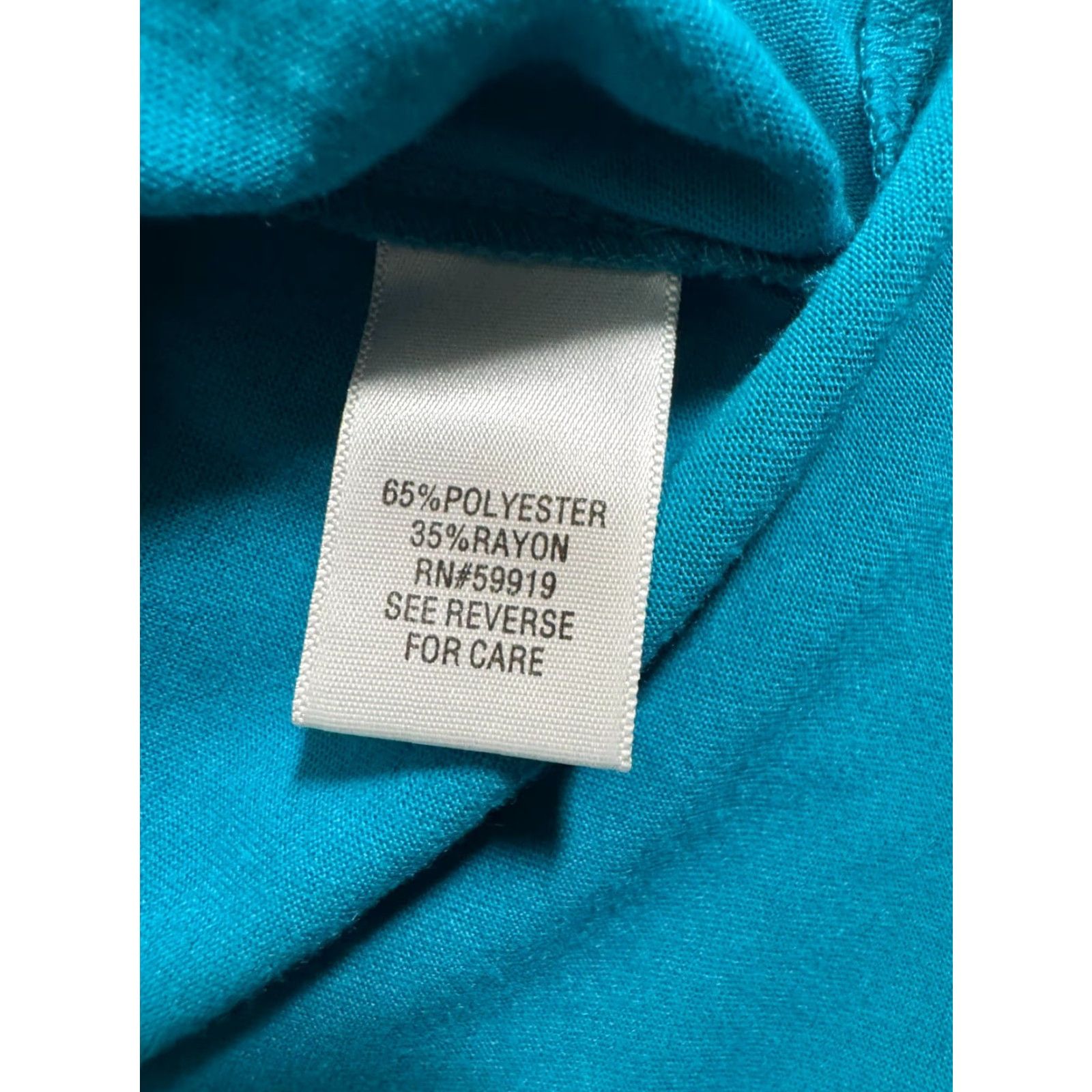 Croft & Barrow VINTAGE Croft & Barrow Top Small Appliqué Rosettes Whimsigoth Prairie Teal Flowy Shirt Ladies Small Teal Size S / US 4 / IT 40 - 6 Thumbnail