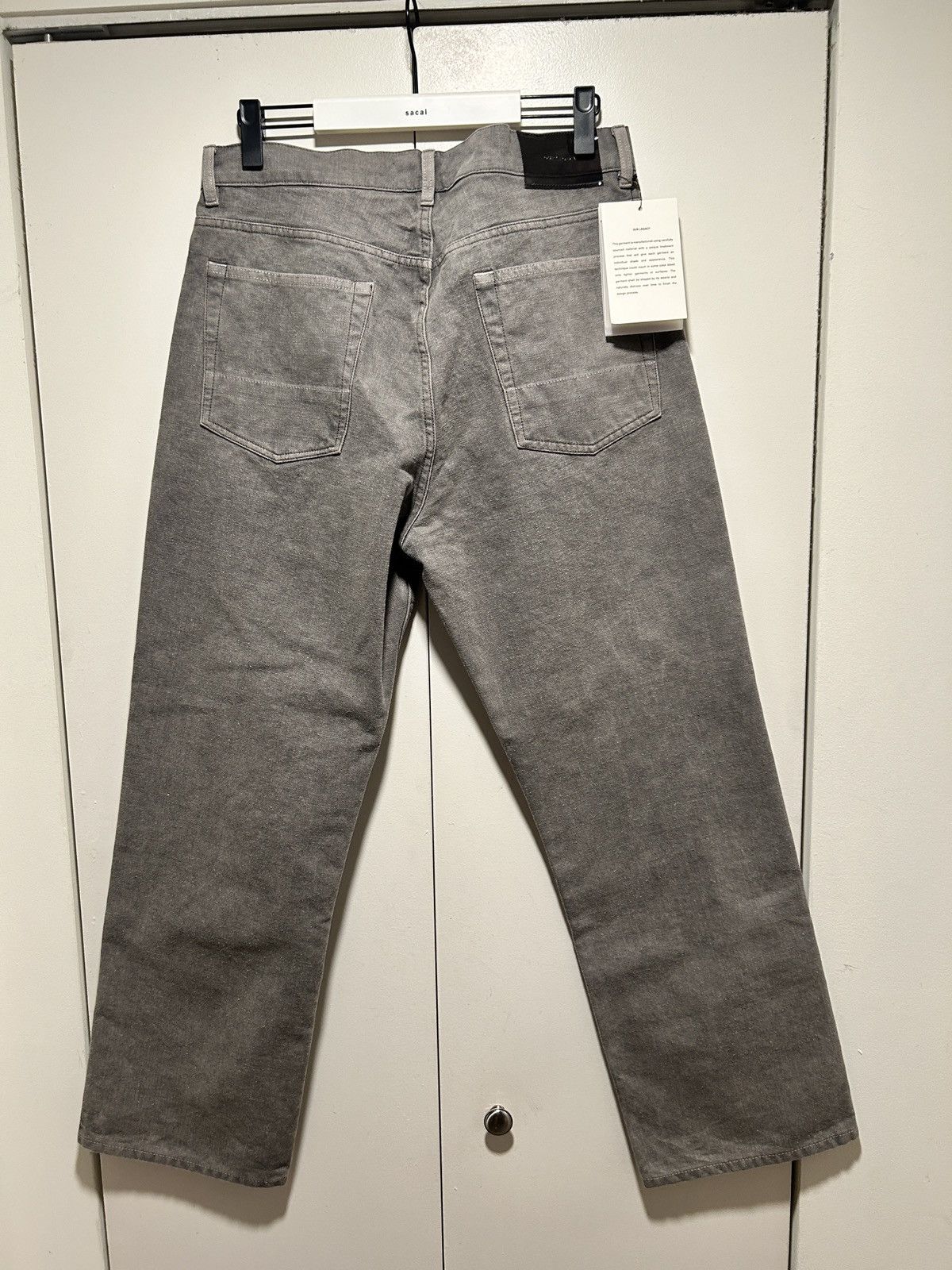 Our Legacy Our Legacy THIRD CUT Attic Carbon Wash Canvas