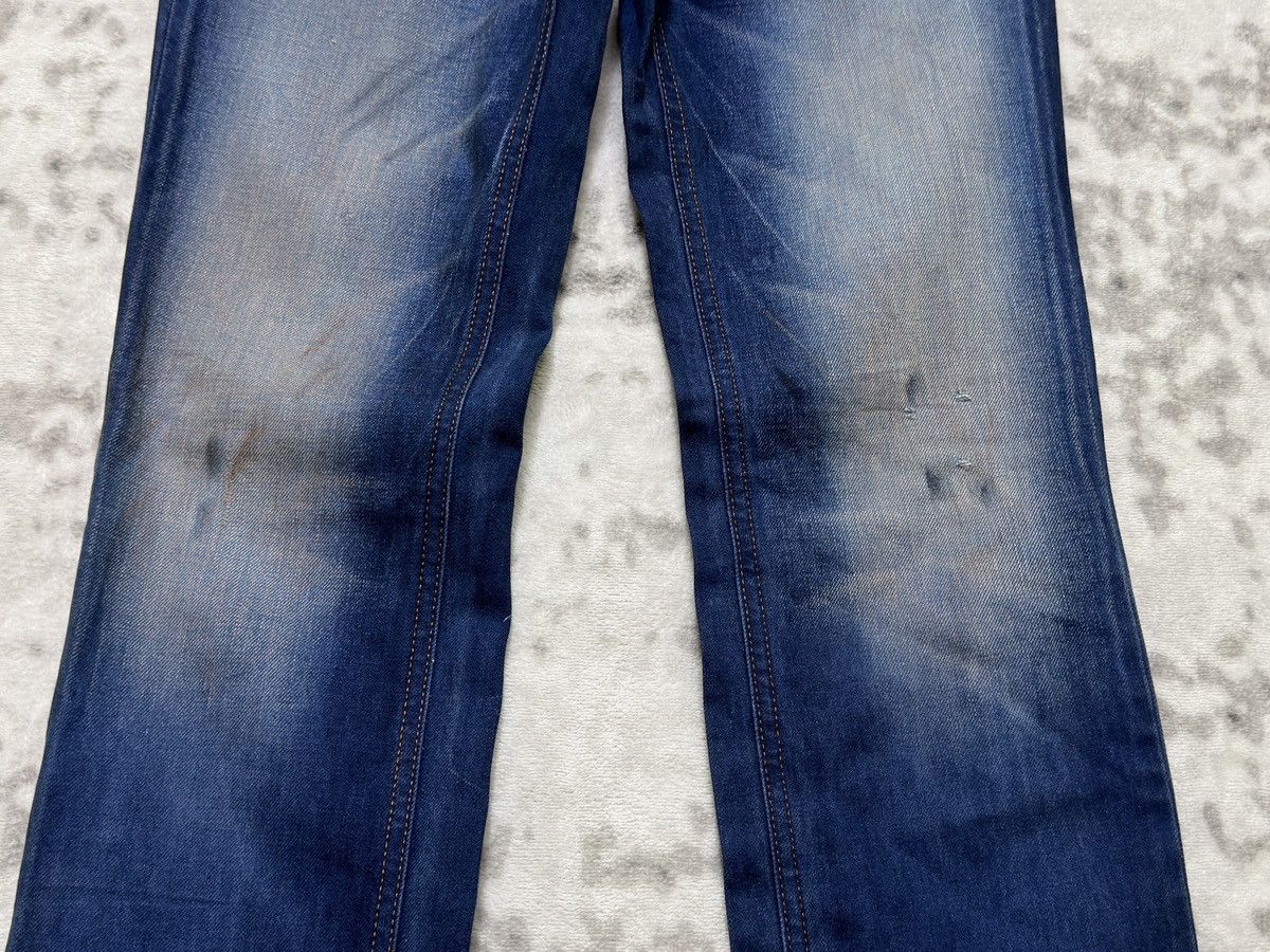 Diesel Diesel Faithlegg Women Straight Fit Y2K Mud Washed Denim Size US 27 - 6 Thumbnail