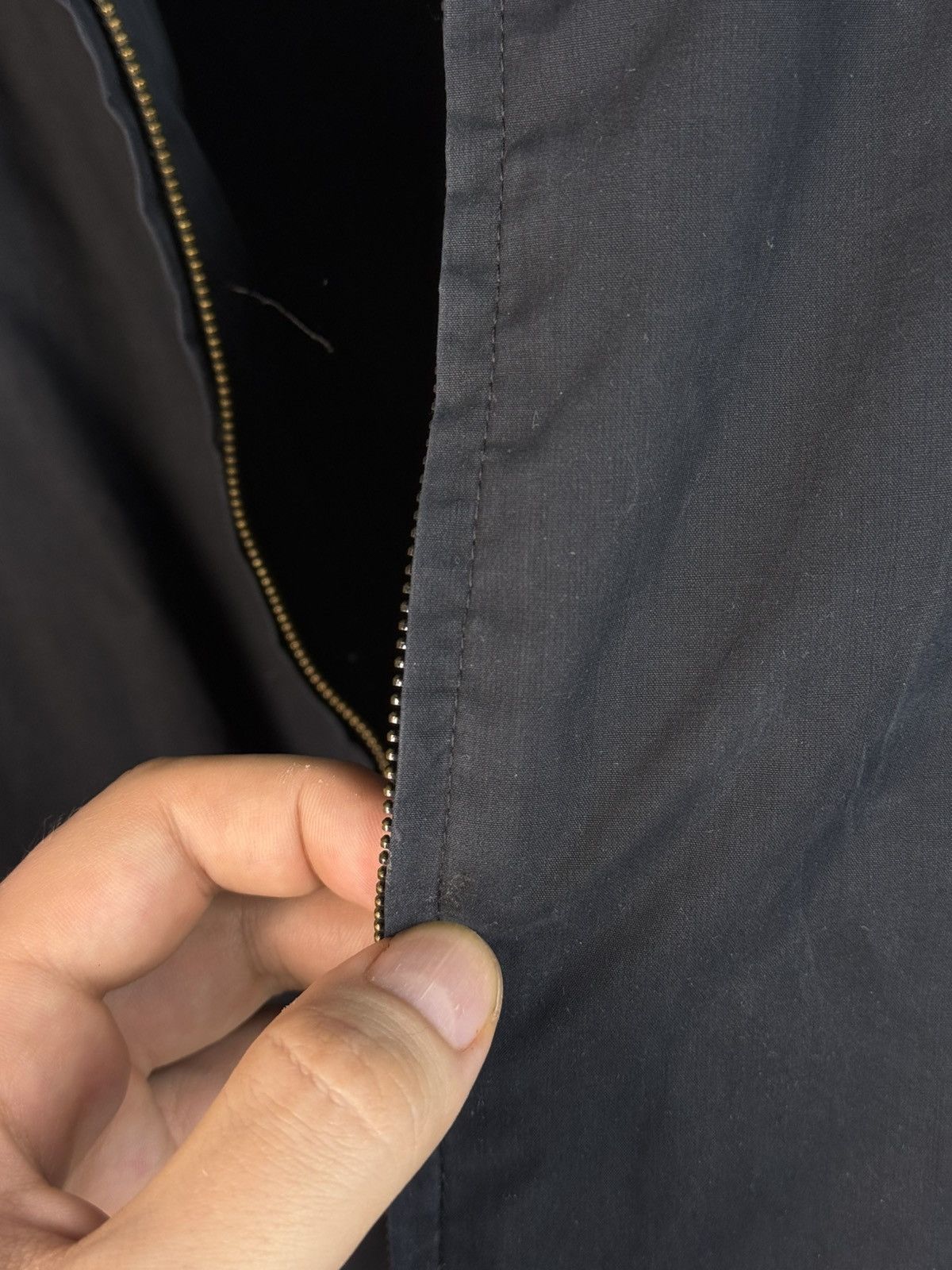 Yves Saint Laurent Black Warm YSL Jacket Bomber Zip Up Collar Vintage Logo y2k Size US XXL / EU 58 / 5 - 20 Thumbnail